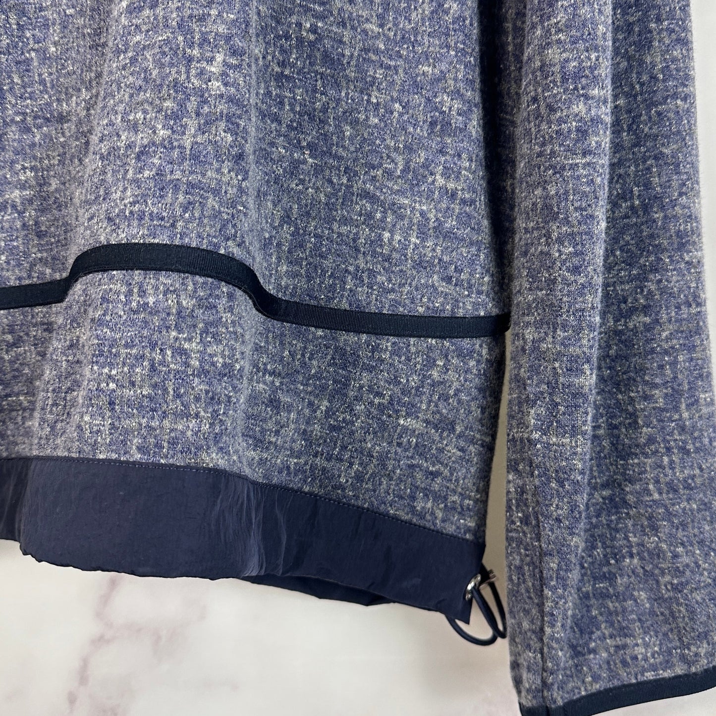 Louis Vuitton Navy Panel Hooded Jacket