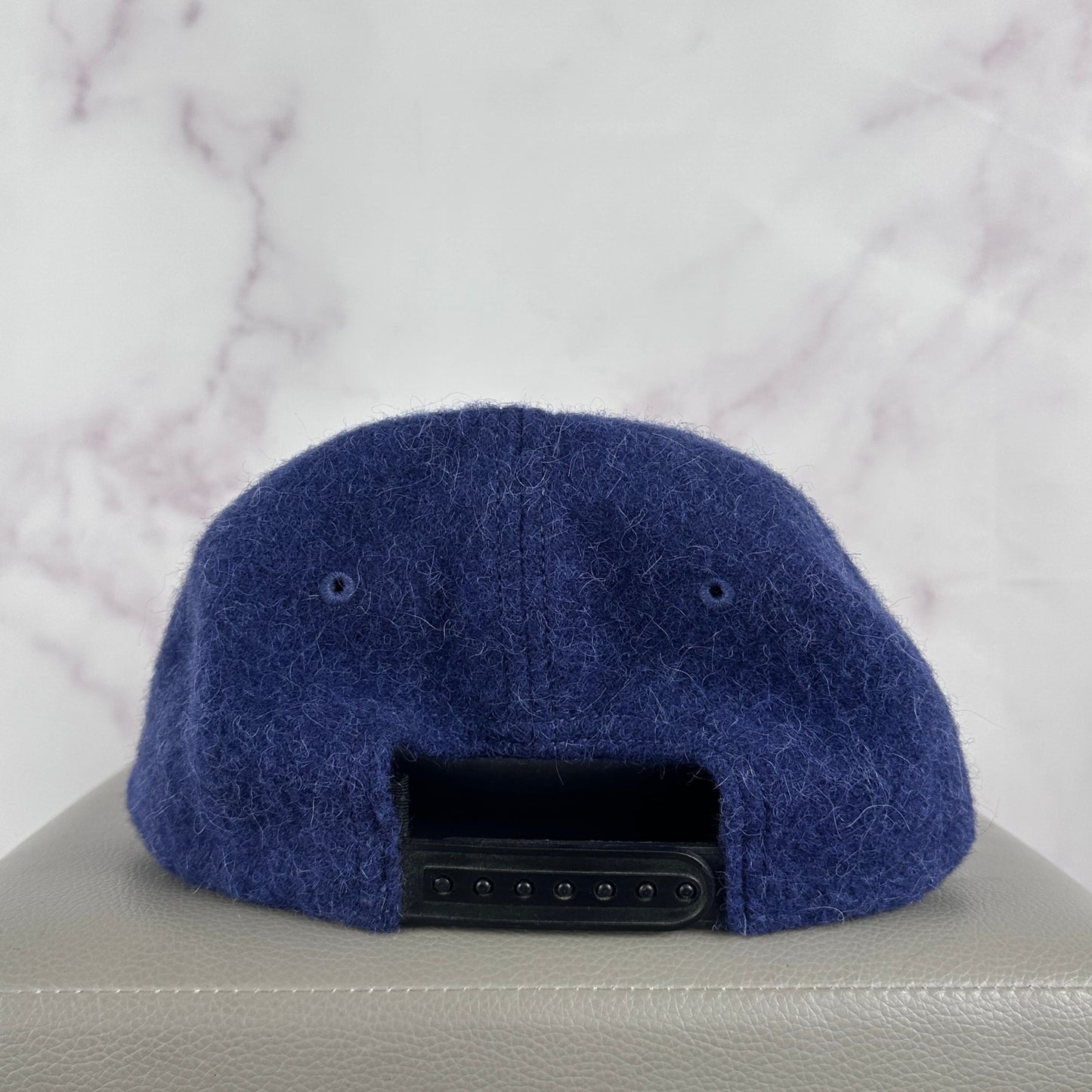 Noah F/W16 Blue Mohair Logo SnapBack
