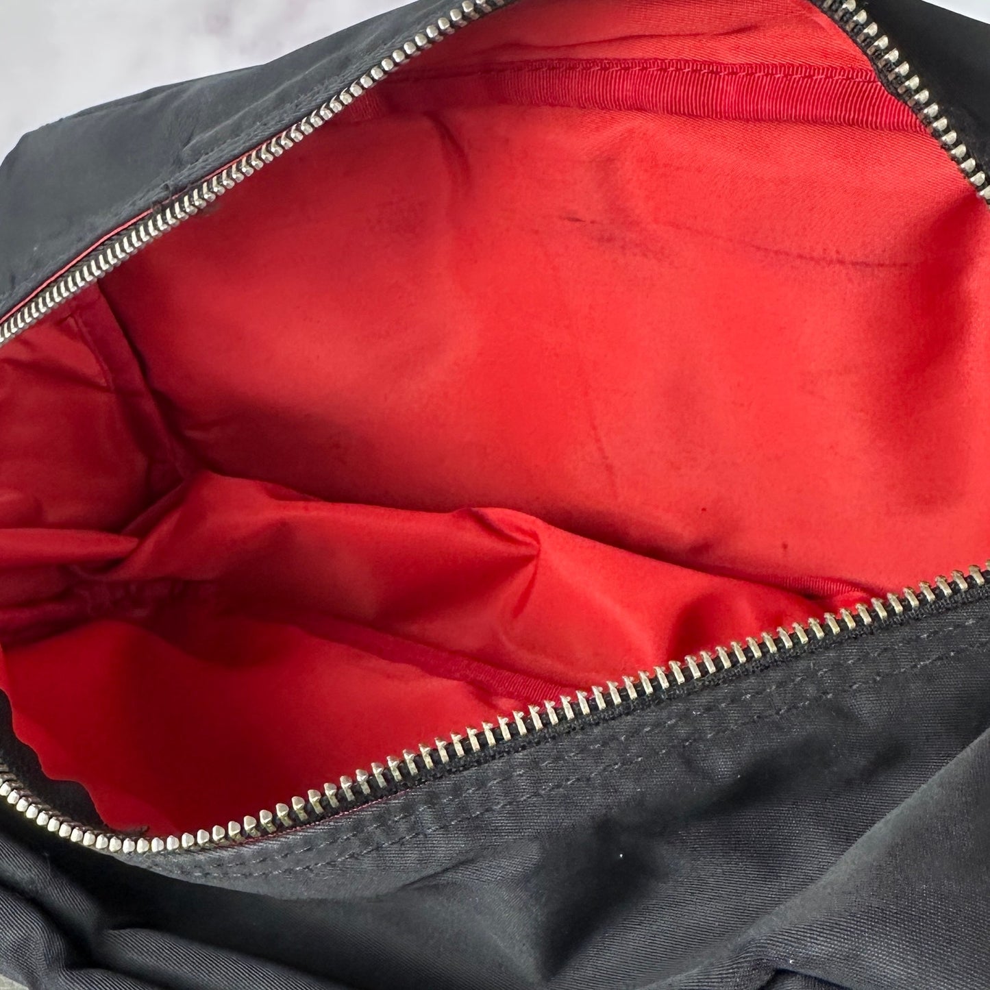 Porter Yoshida & Co. Black/Red Tanker Bag