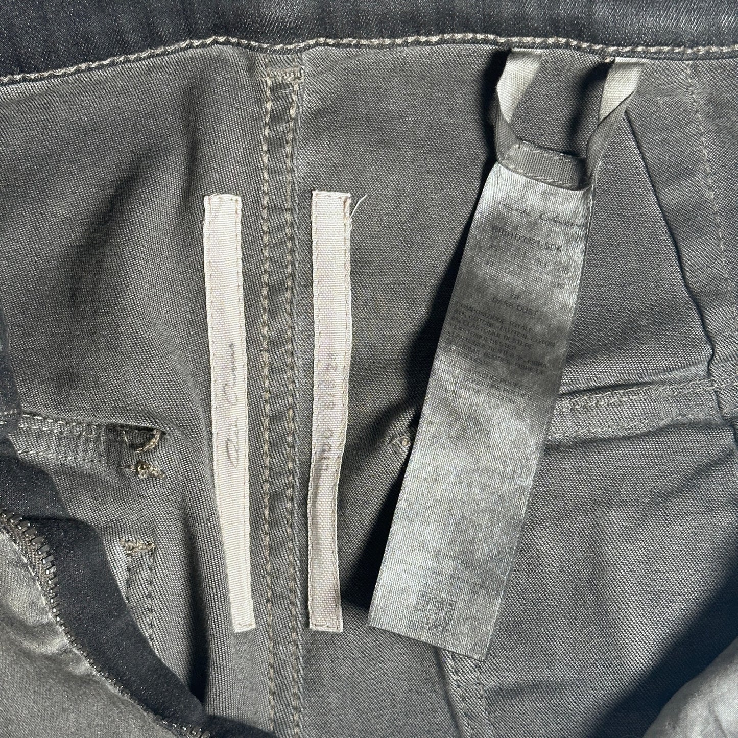 Rick Owens Lido S/S24 Dark Dust Stefan Cargo Pants