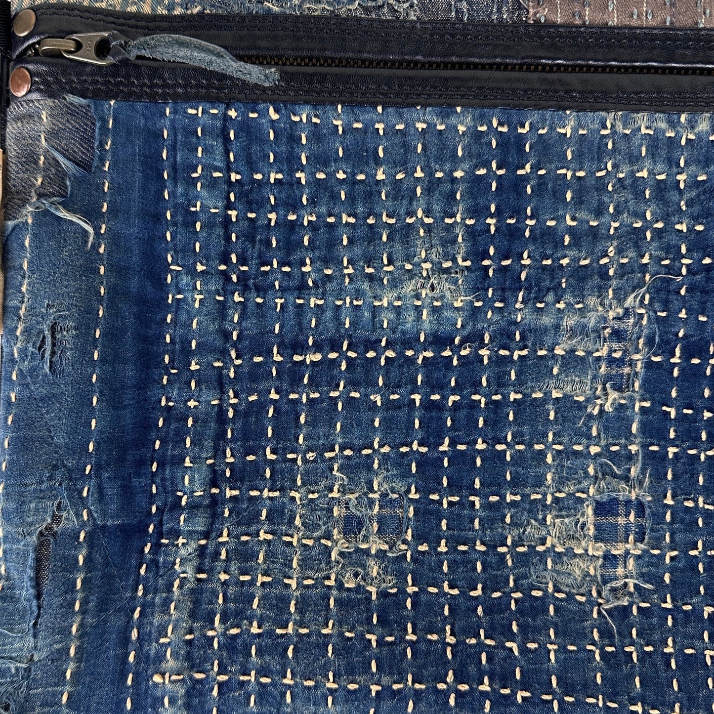 Kapital Kountry Boro Denim Pouch