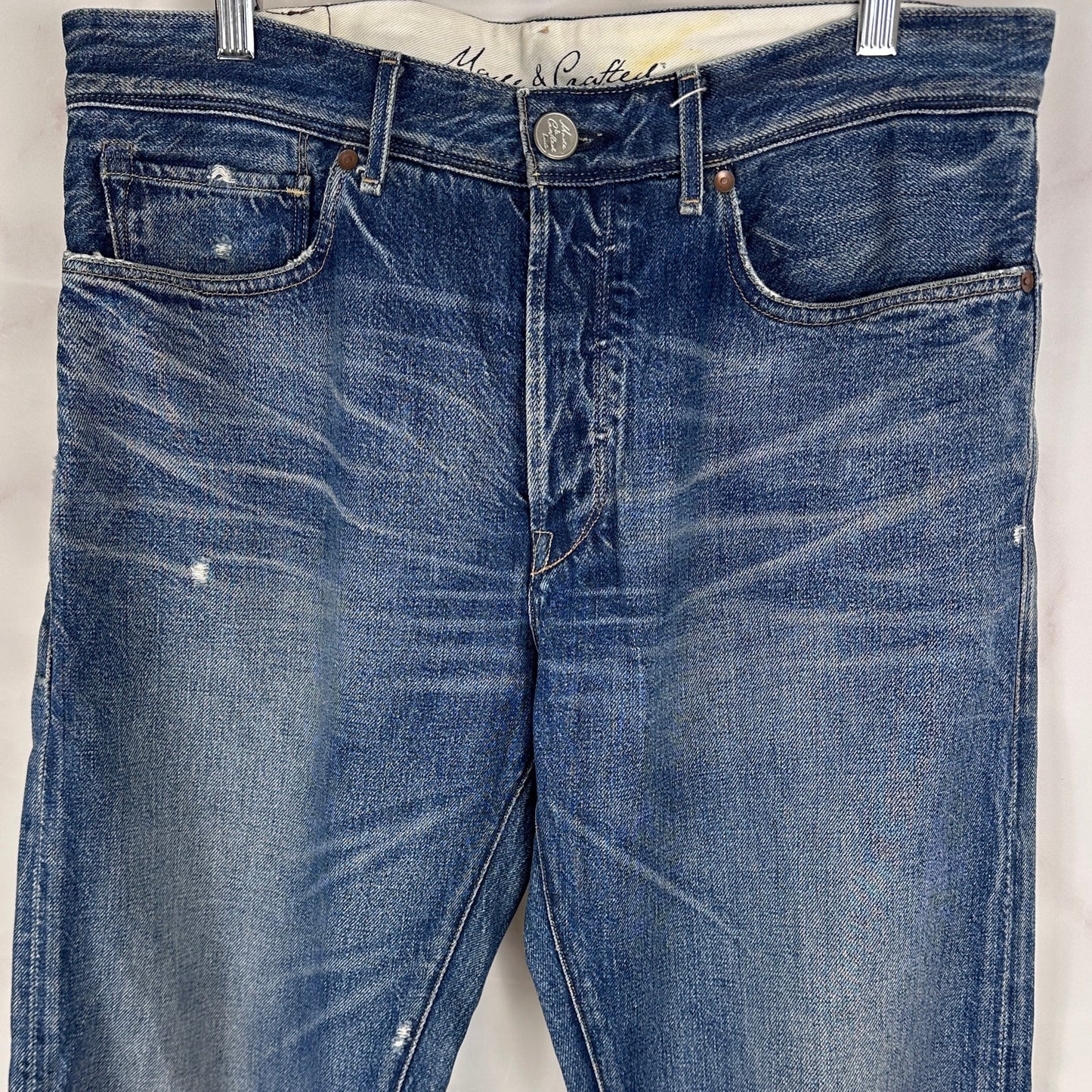 Levi’s Made & Crafted Taper Denim Blue Jeans