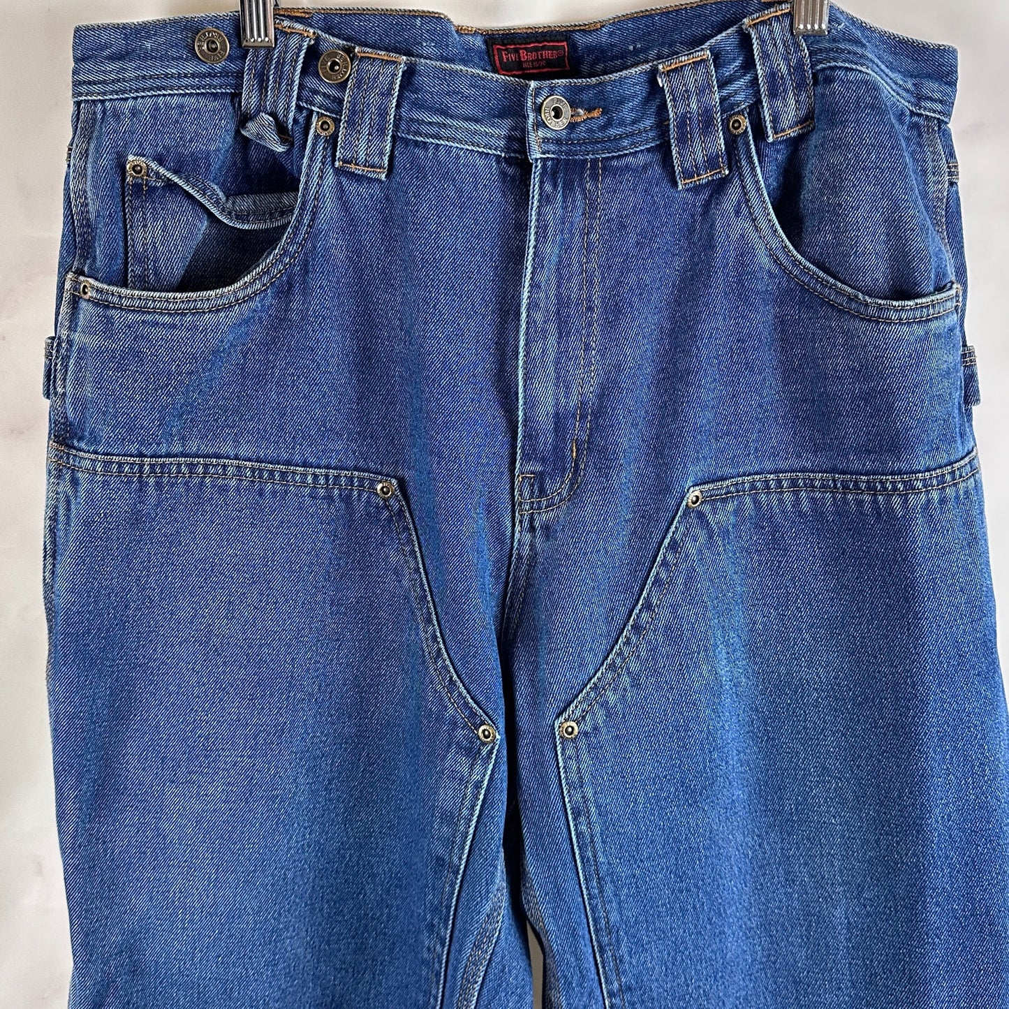 Vintage Five Brother Denim Double Knee Carpenter Pants
