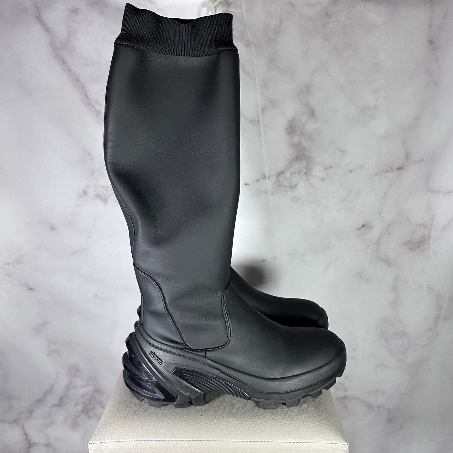 1017 Alyx 9SM Black Fixed Sole High Boots