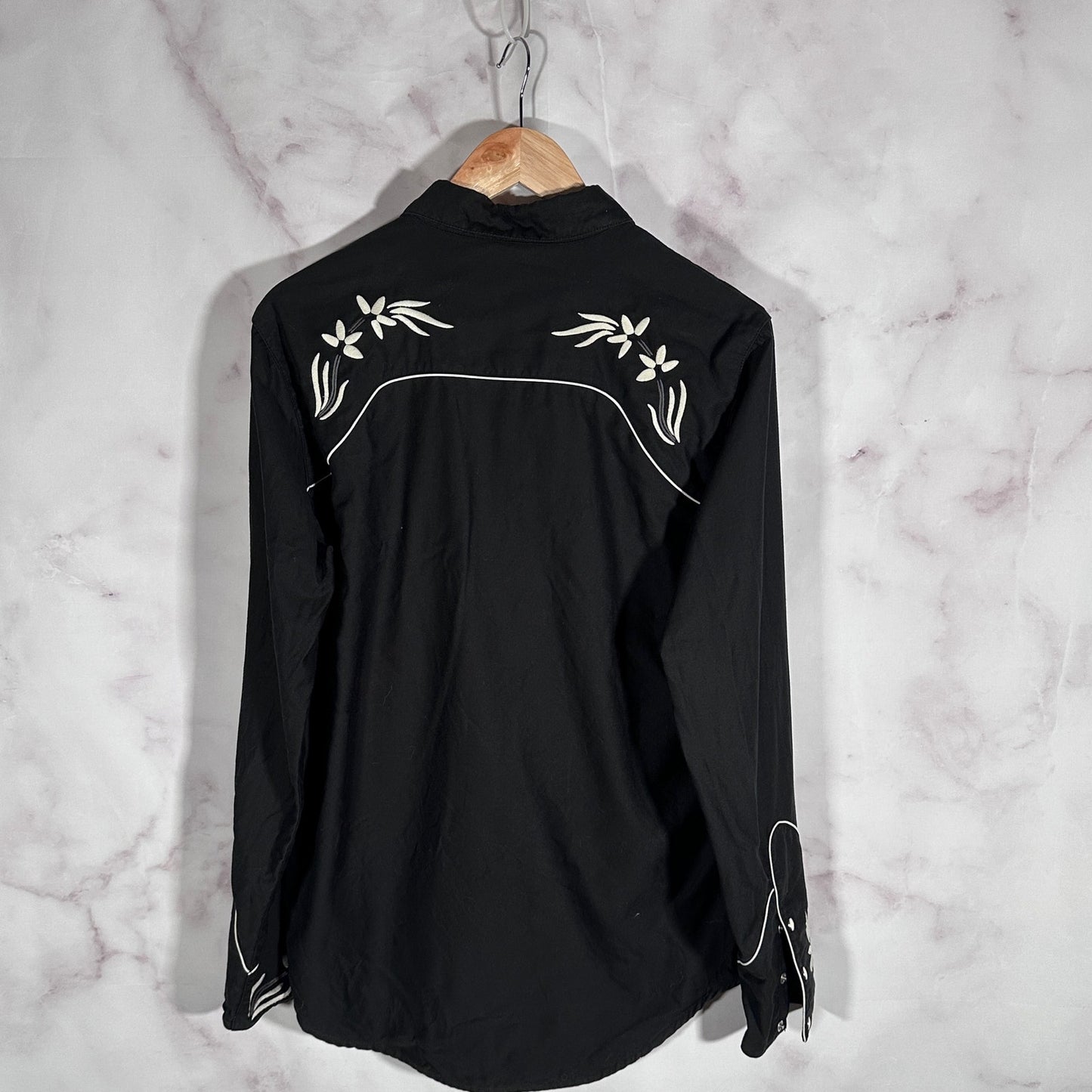Neighborhood Black Nashville Western Button Up