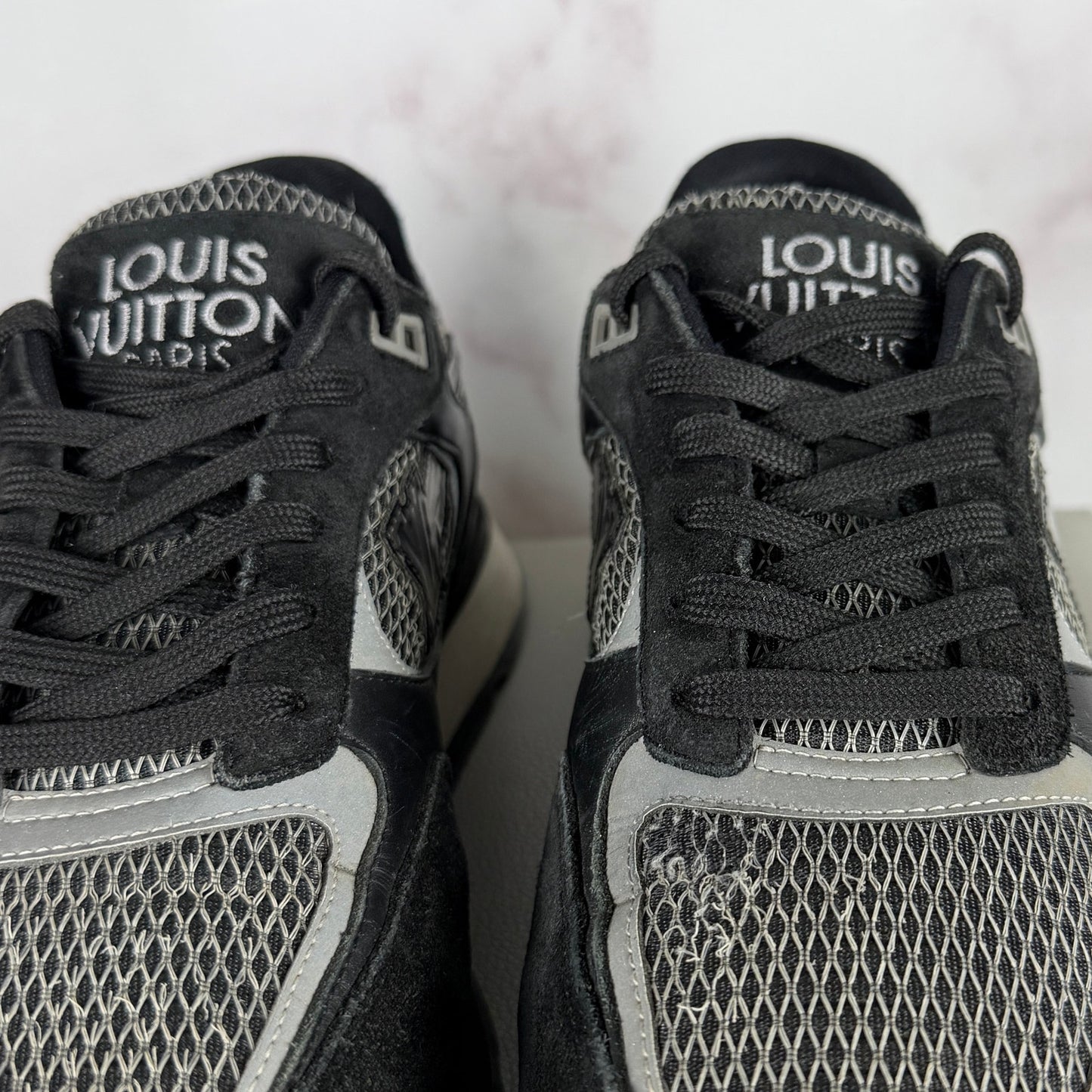 Louis Vuitton Black Run Away Sneaker