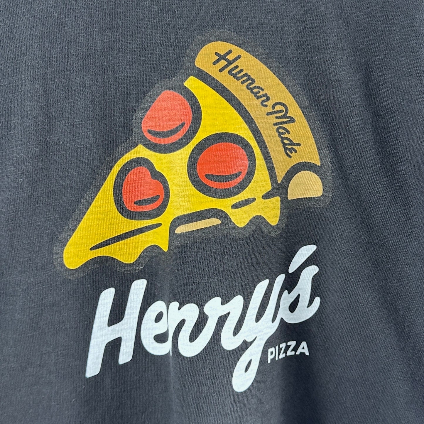 Human Made x Henry’s Pizza Black Slice Tee