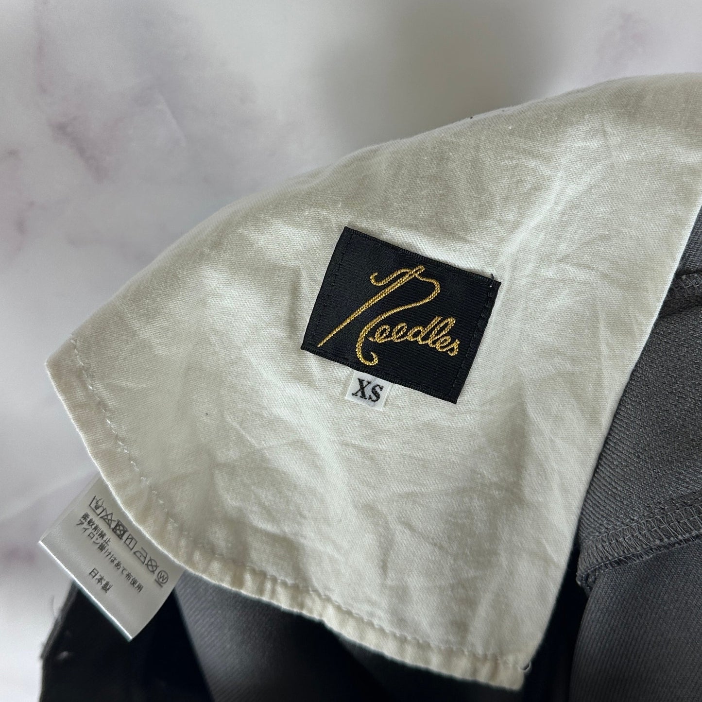 Needles Grey Western Twill Pant