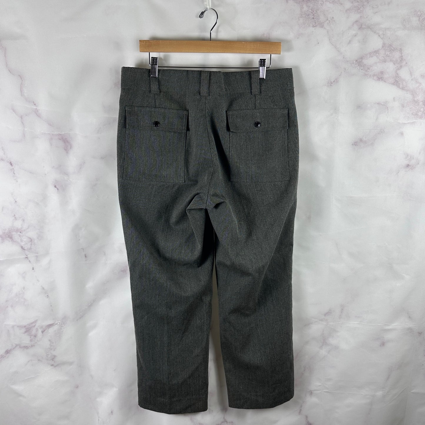 Vintage Filson Wool Whipcord Grey Cargo Pants