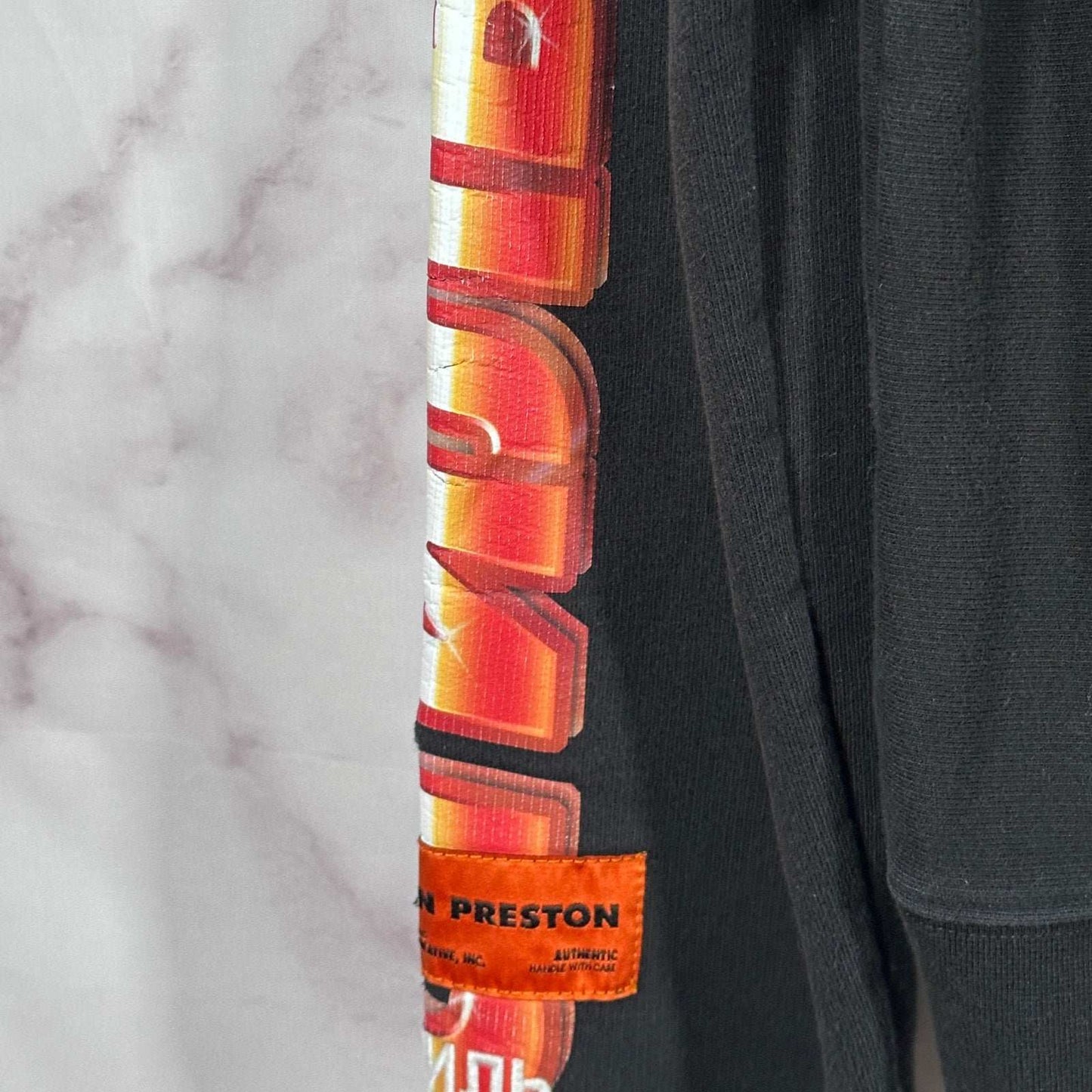 Heron Preston Black Text Crewneck