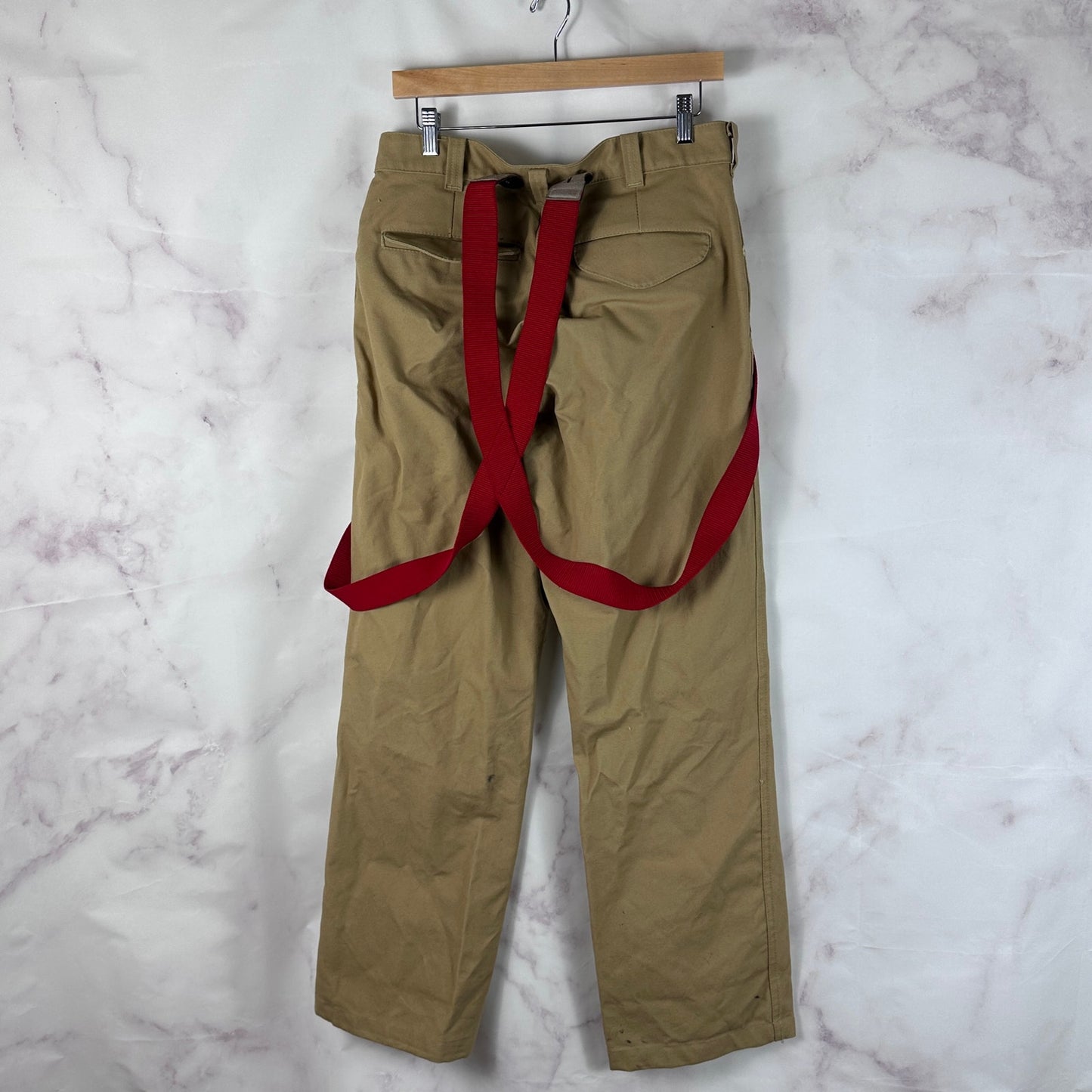 Vintage Filson Tin Cloth Hunting Pants & Suspenders