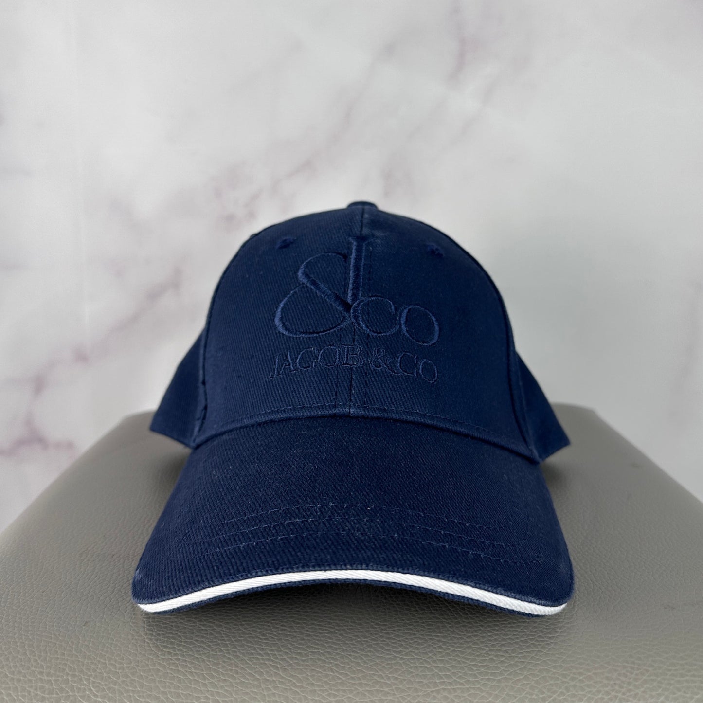 Jacob & Co Navy Blue Hat