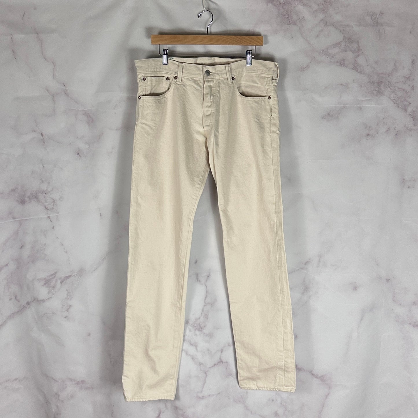 Hidden NY Cream Japanese Selvedge Denim
