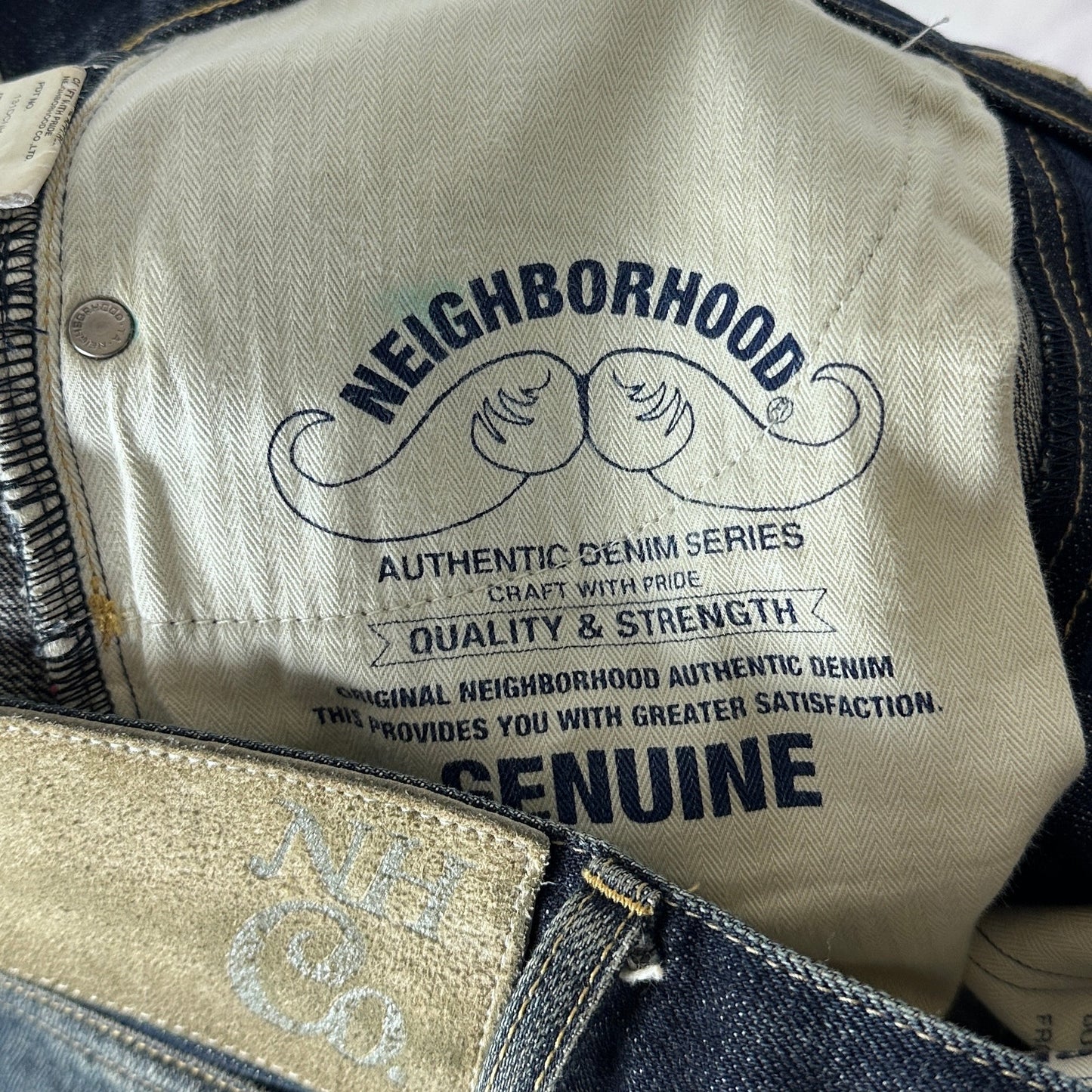 Neighborhood Rigid DP Mid 14oz Selvedge Denim