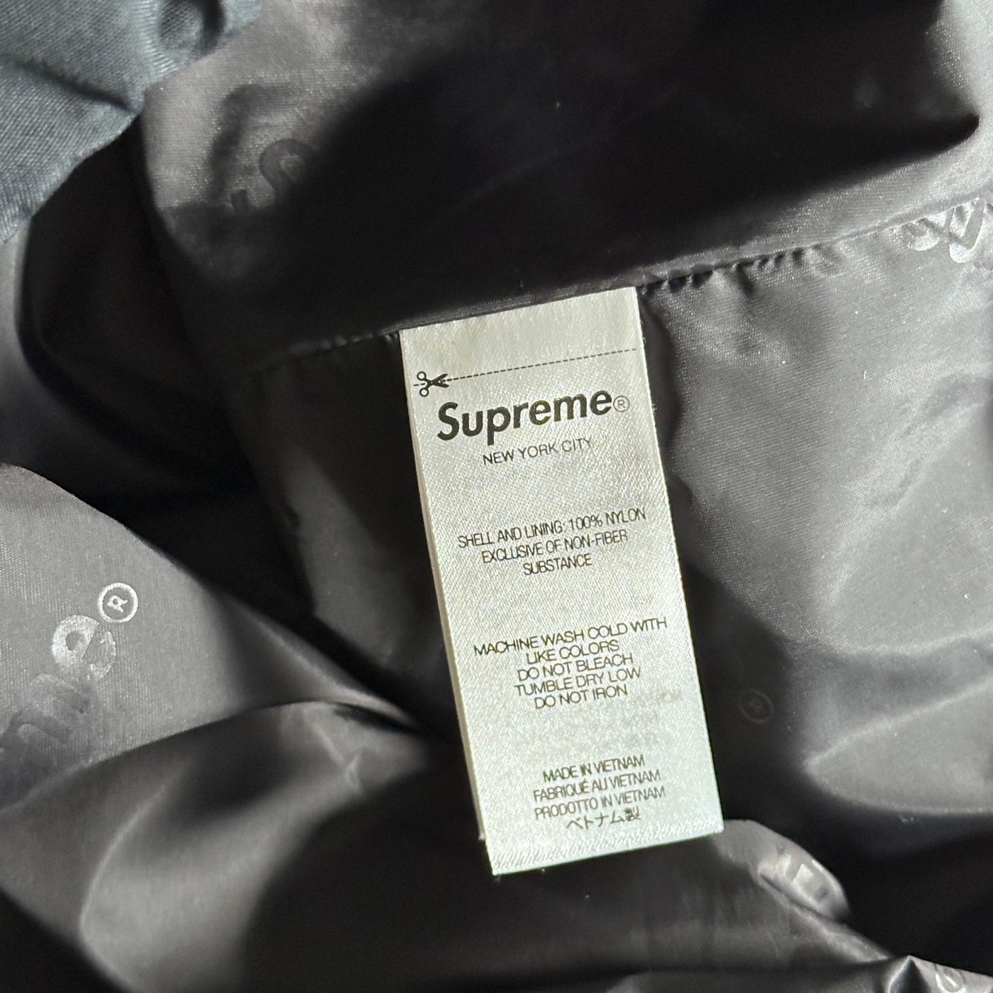 Supreme Black GORE-TEX Anorak Jacket S/S24