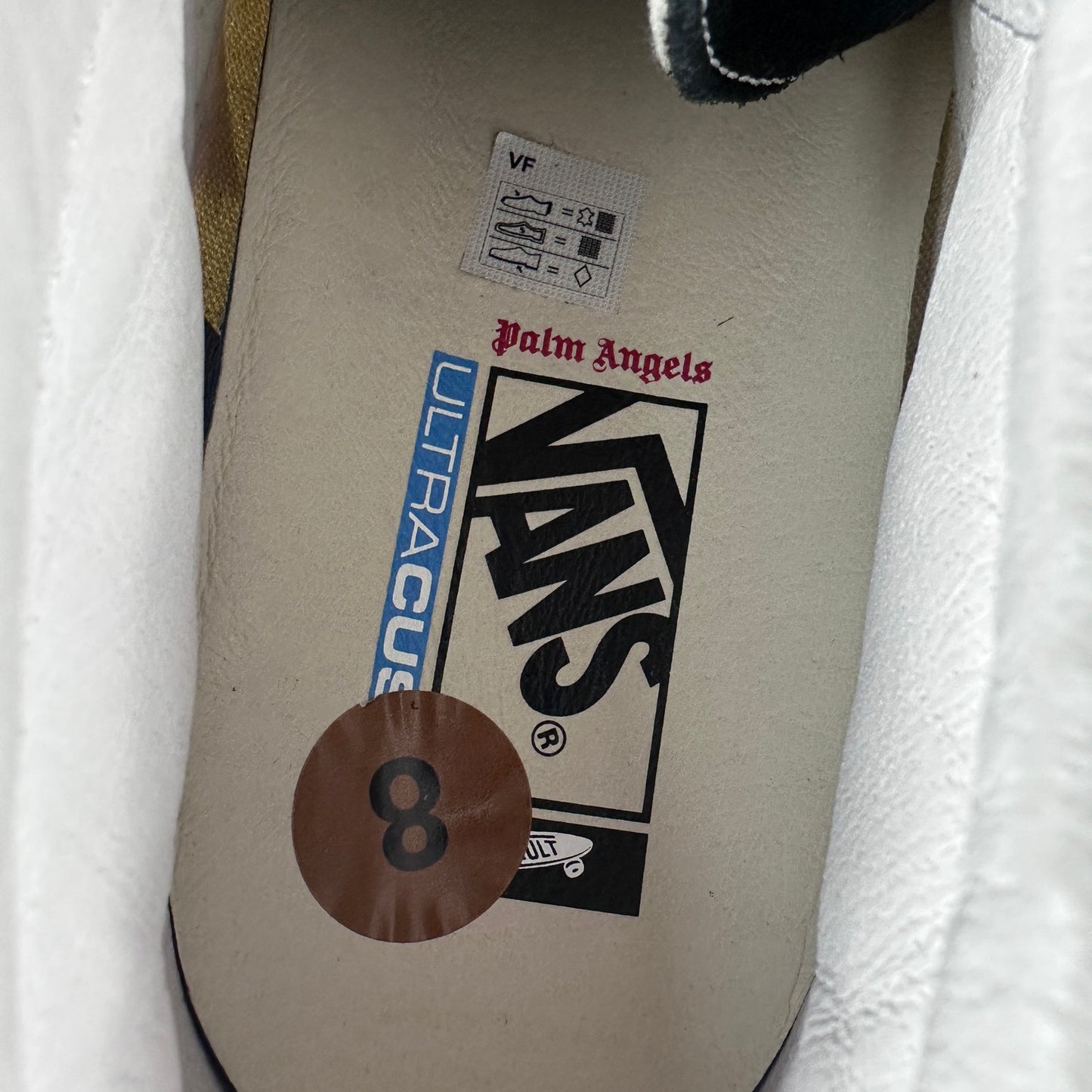Vans x Palm Angels Sk8 Mid-LX Black White
