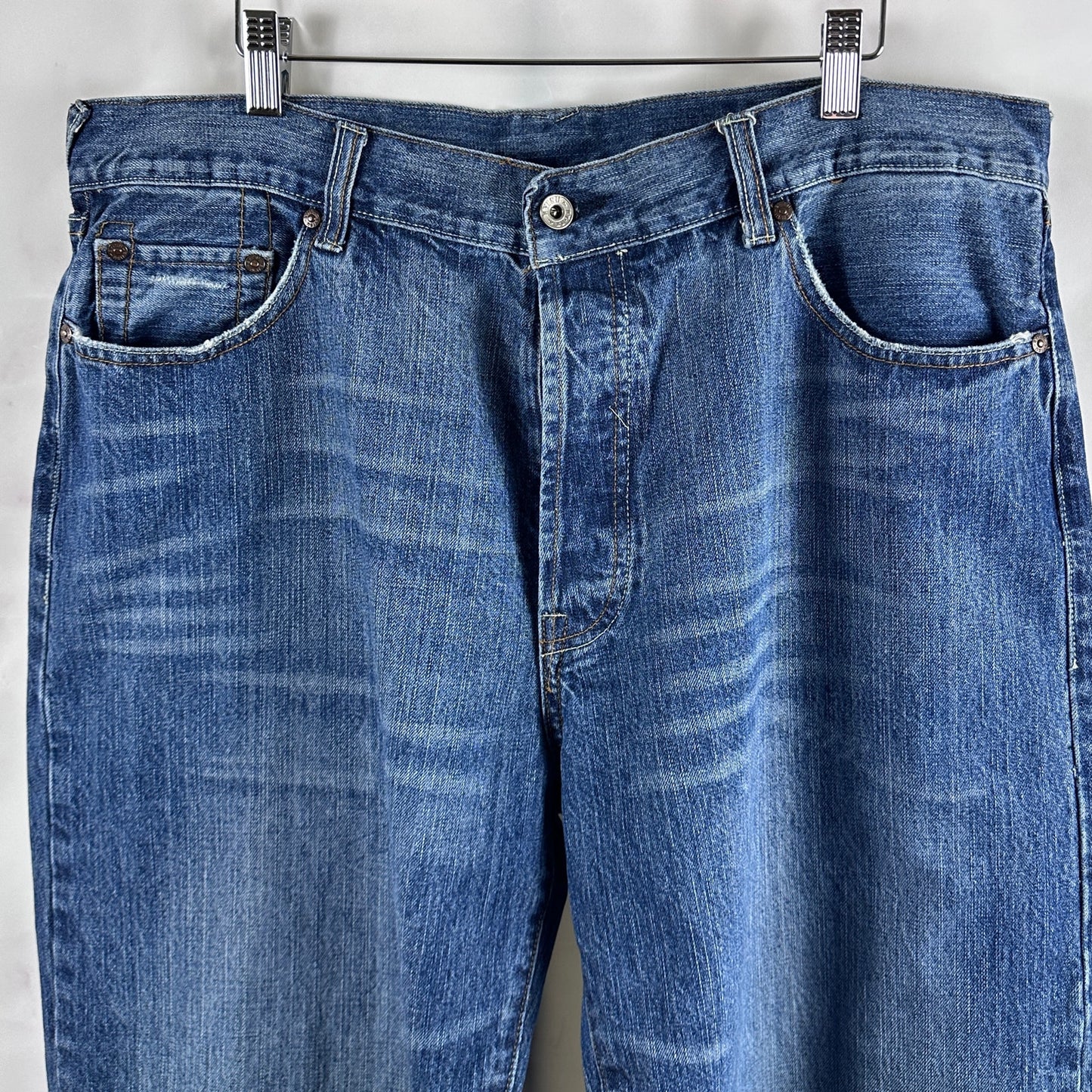 Evisu E.U. Straight Blue Denim