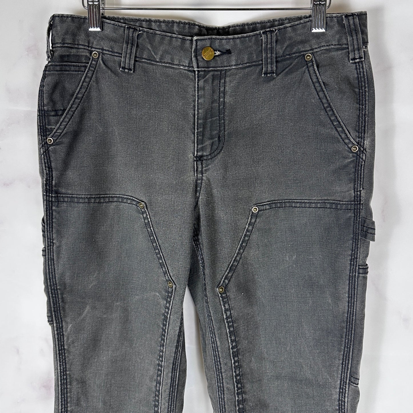 Carhartt Double Knee Grey Carpenter Pant