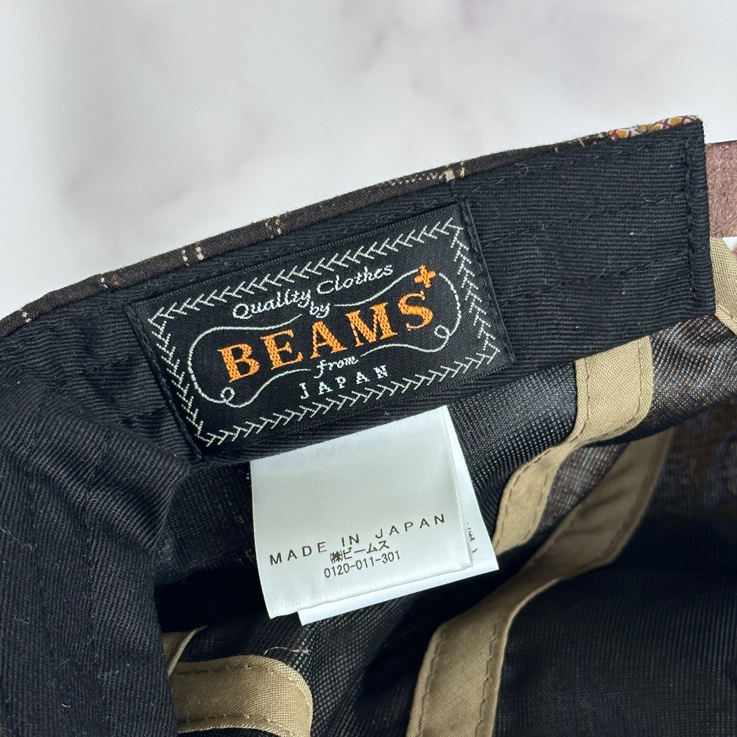 Beams Plus Patchwork 5-Panel Hat