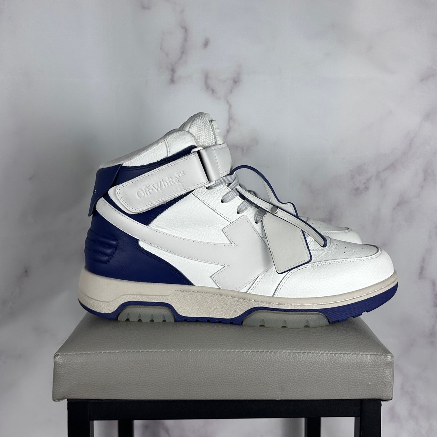 Off-White Out of Office Mid White/Navy Blue