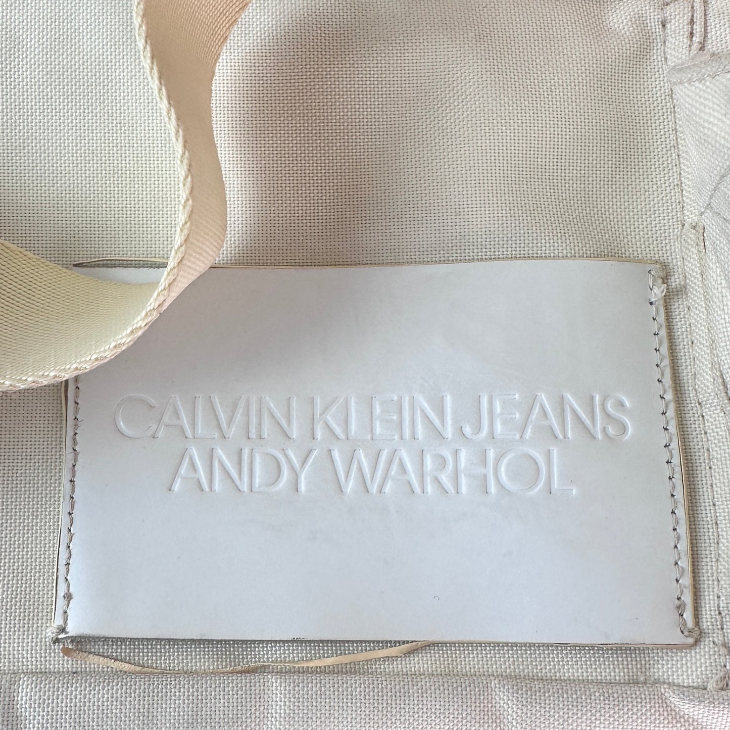 Calvin Klein x Andy Warhol Self Portrait Crossbody Bag by RAF Simons