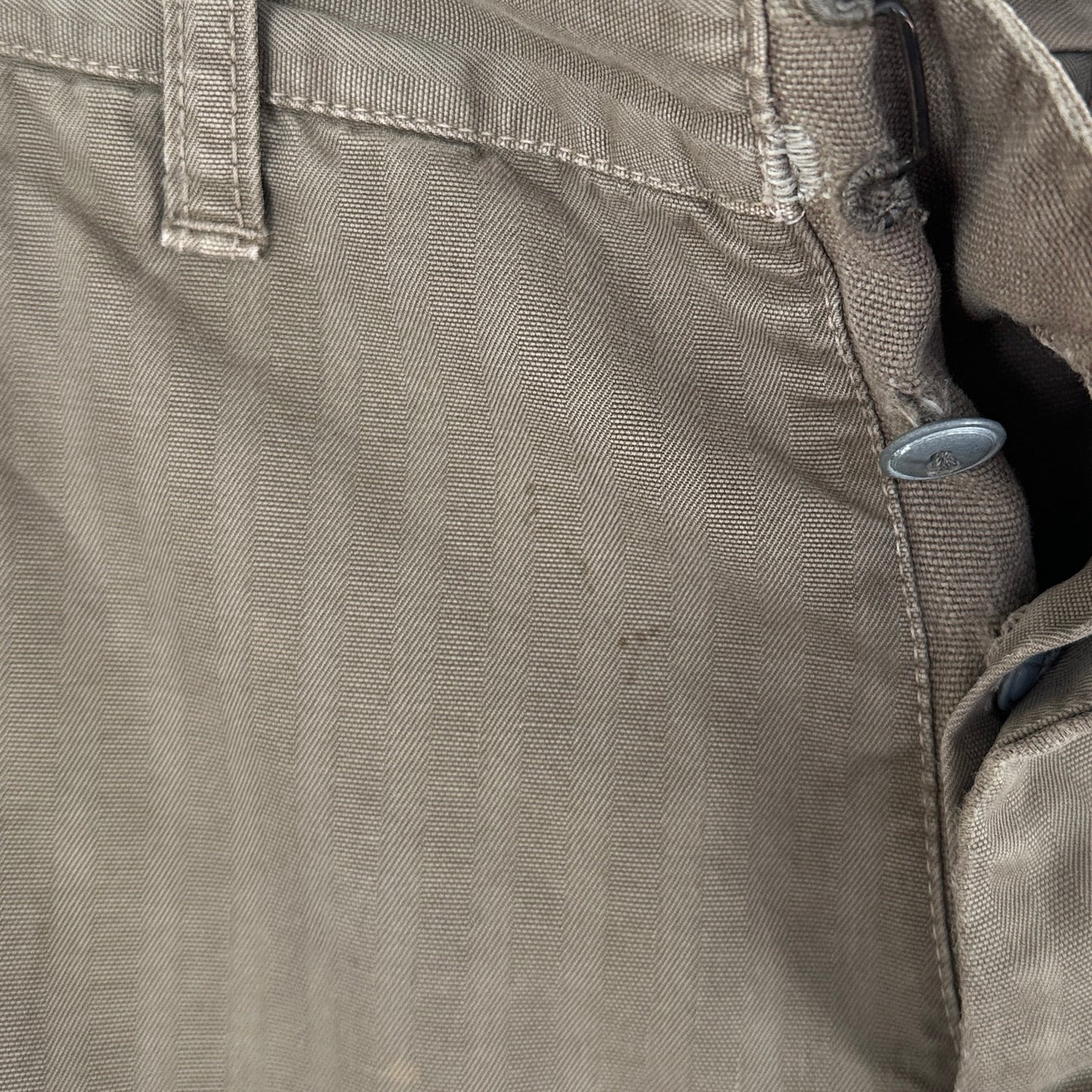 Kapital Brown Striped Cargo Pants