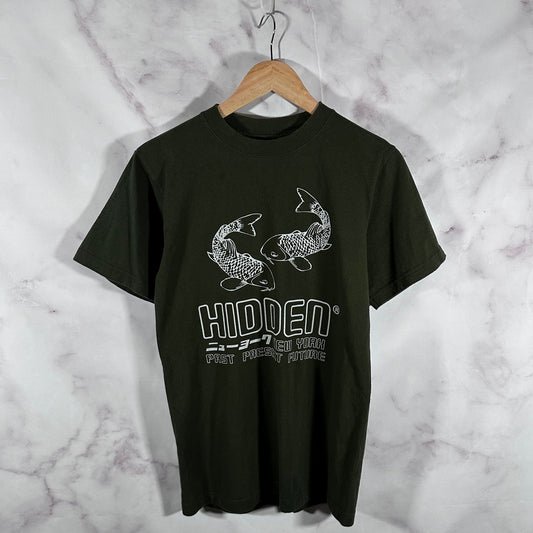 Hidden NY Green Koi Fish Tee