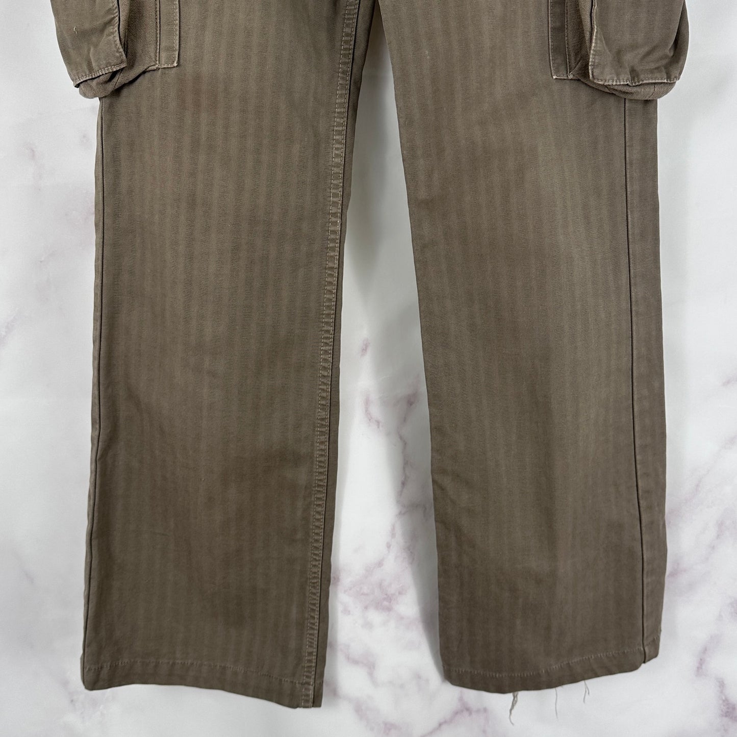Kapital Brown Striped Cargo Pants