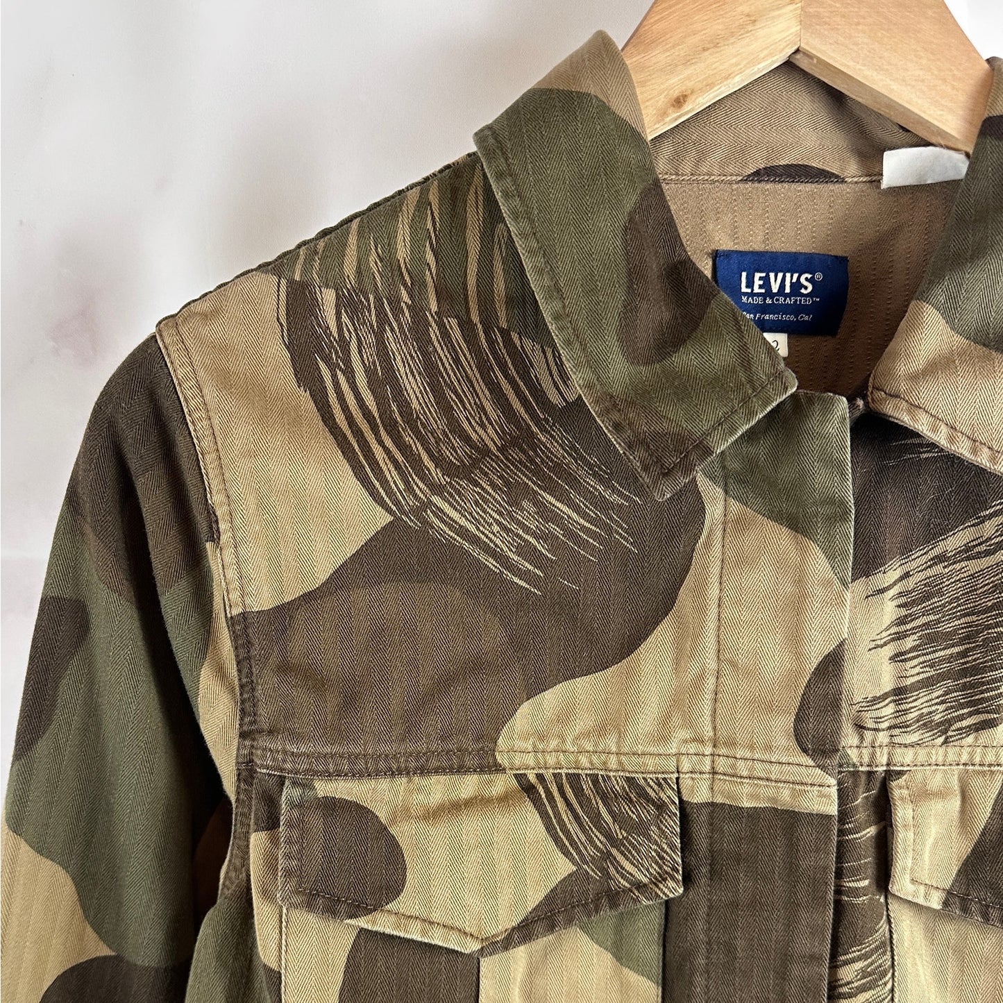 Levi’s Made & Crafted Camo Trucker Jacket
