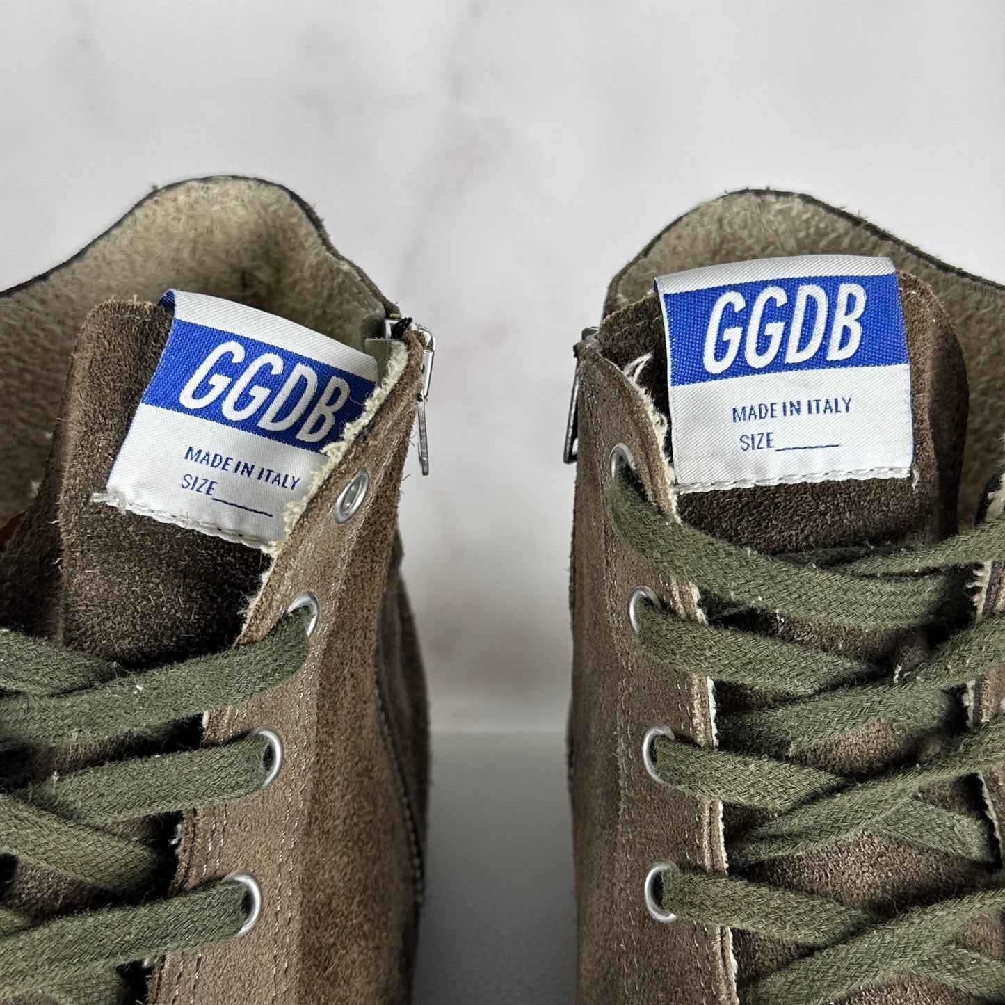 Golden Goose Francy Brown High Top Skate Sneaker