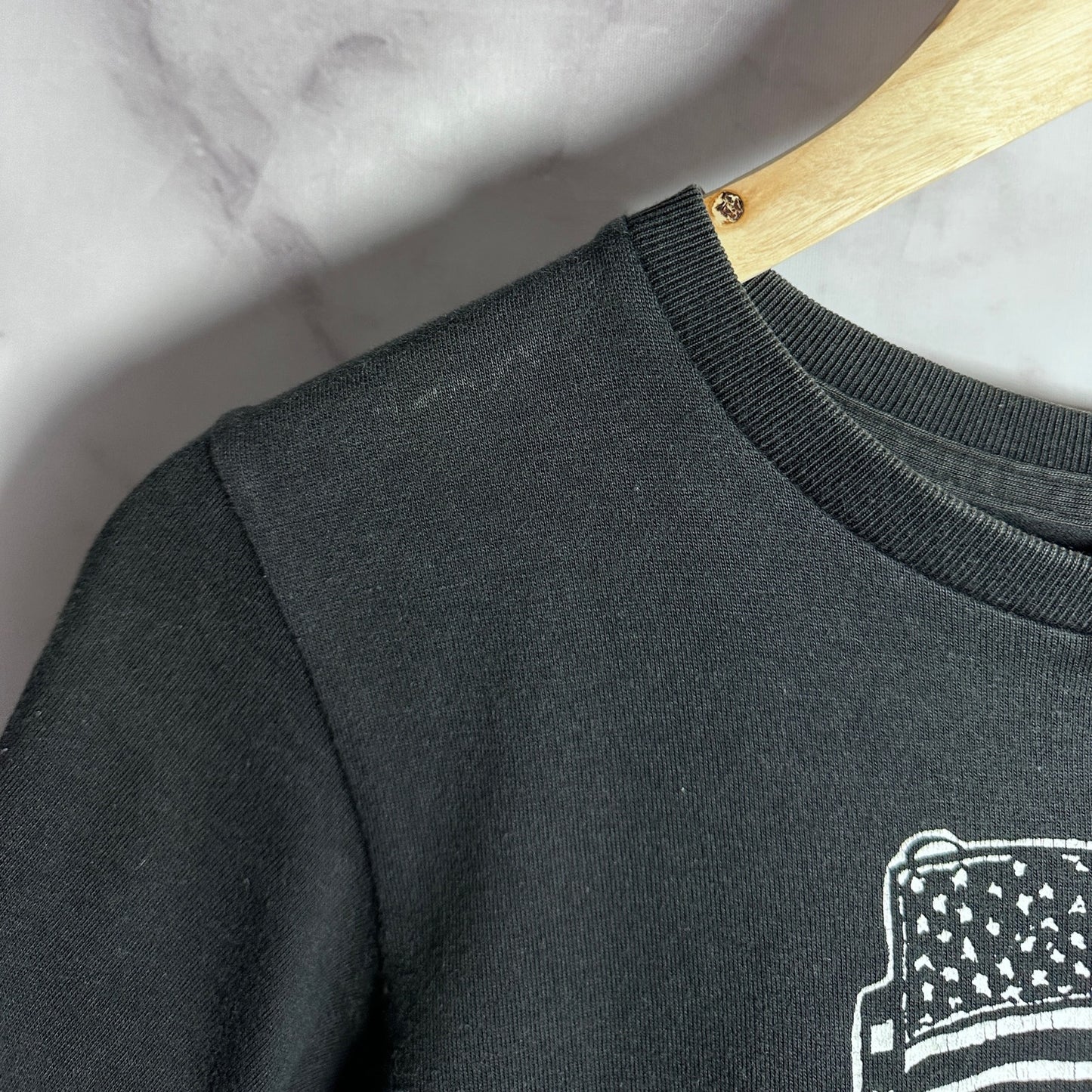 Number (N)ine S/S01 “Star Spangled Banner” Black Tee