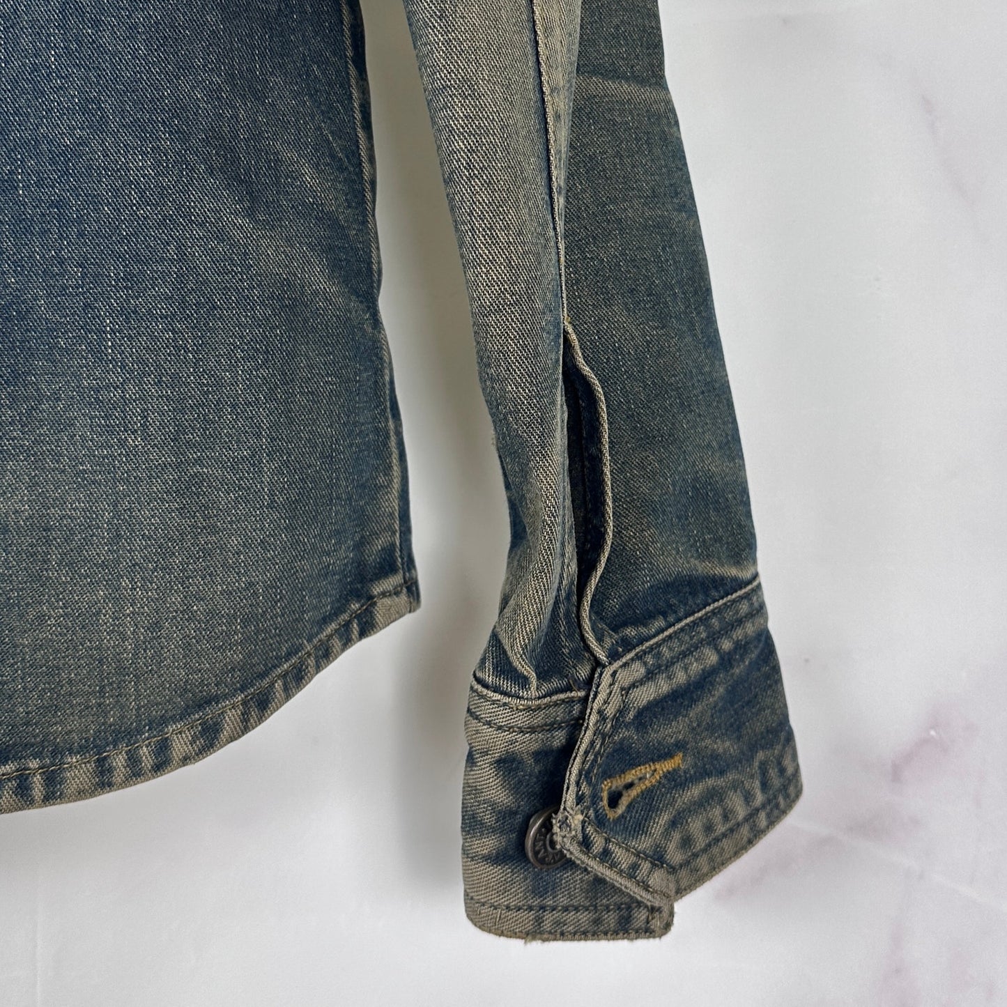 Isabel Marant Acid Wash Denim Jacket