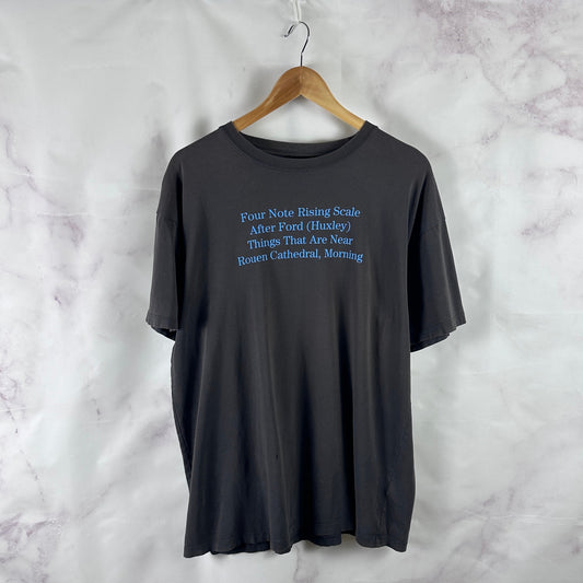 Raf Simons S/S20 Four Note Poem Tee