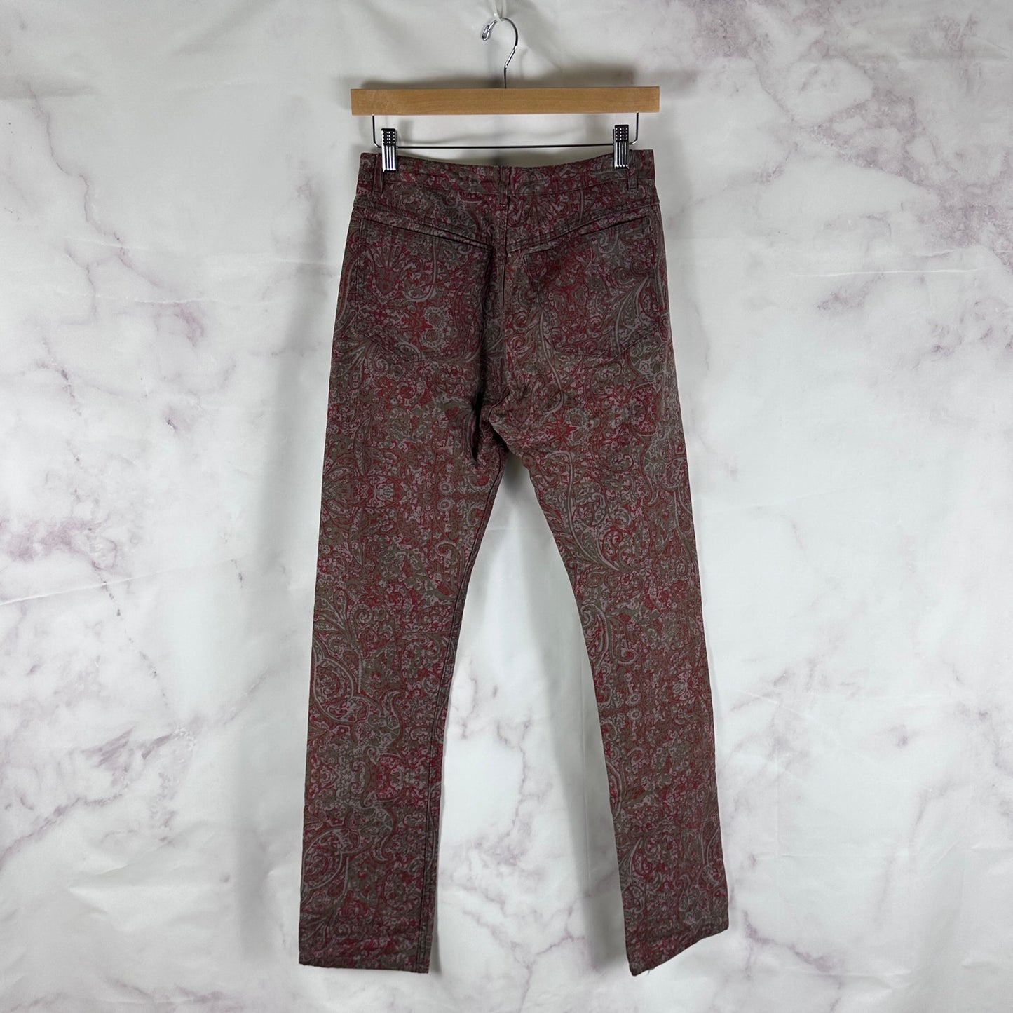A.P.C. Waxed Paisley Rue de Fleurus Denim