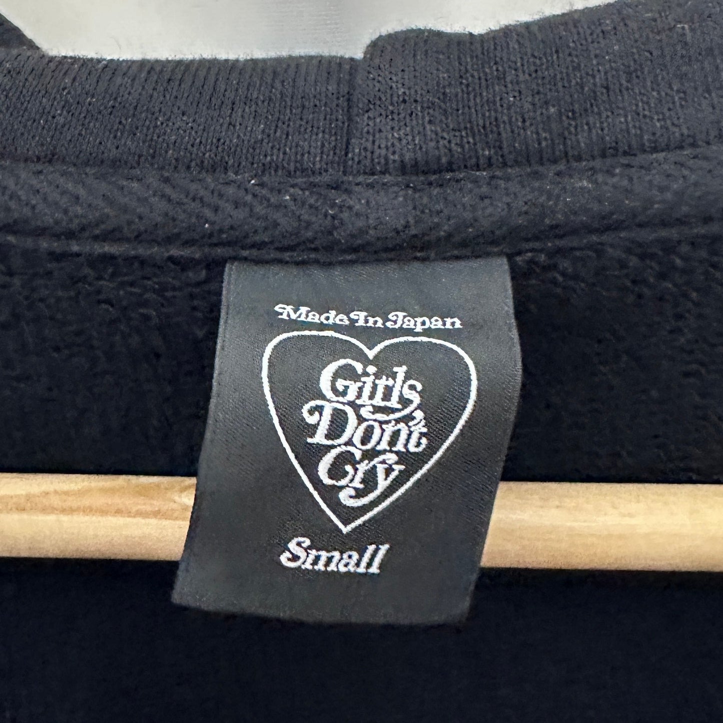 Girls Don’t Cry Black Zip-Up Hoodie