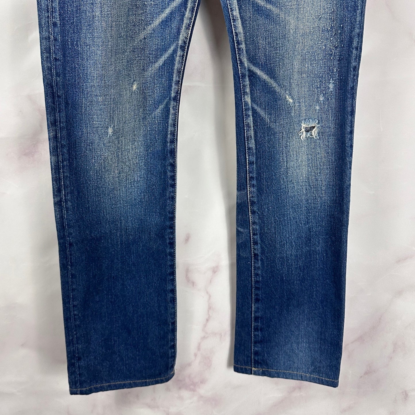 Hysteric Glamour Studded Faded Denim