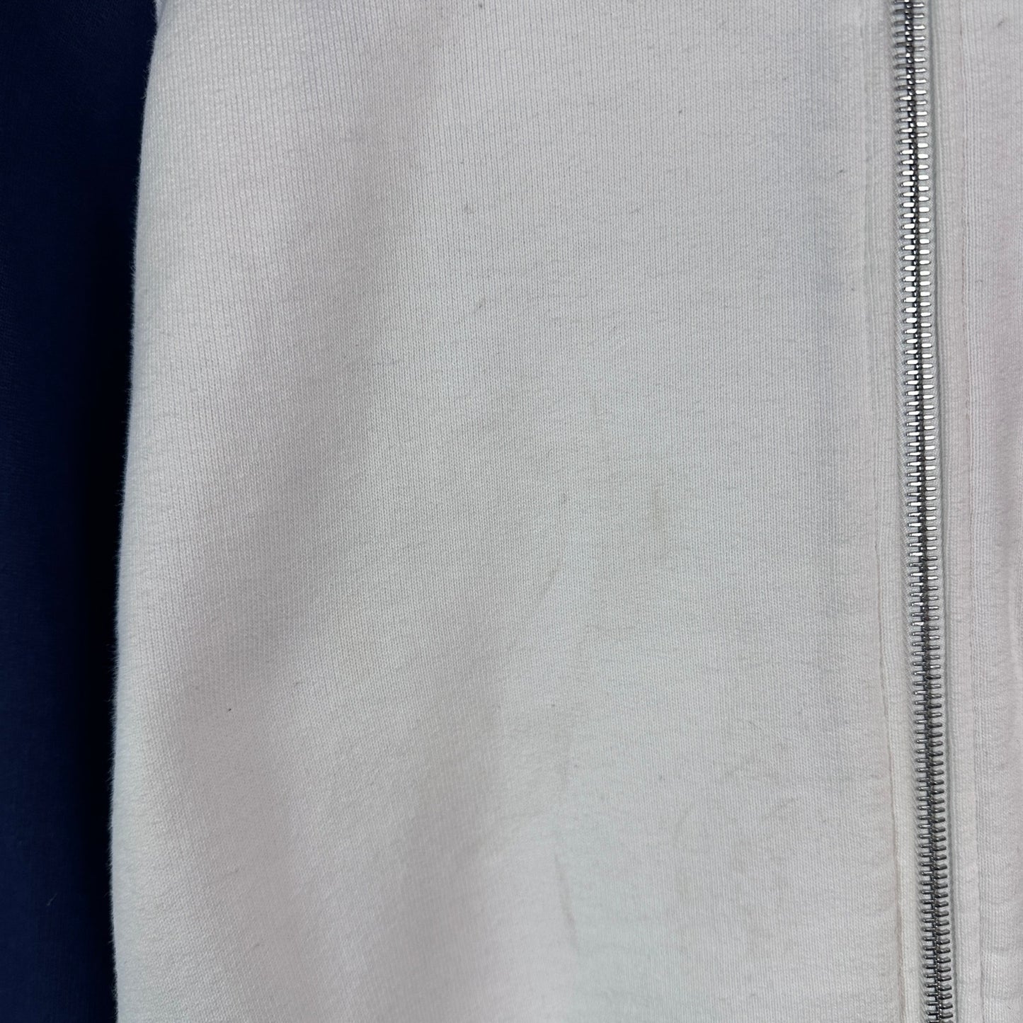 Dior x Kenny Scharf White/Navy Zip-Up Sweatshirt