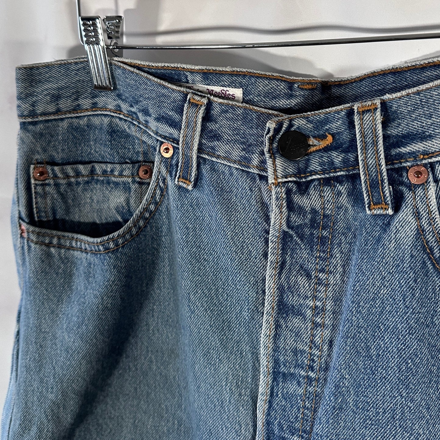 Needles Rebuild Dimension Denim Jeans