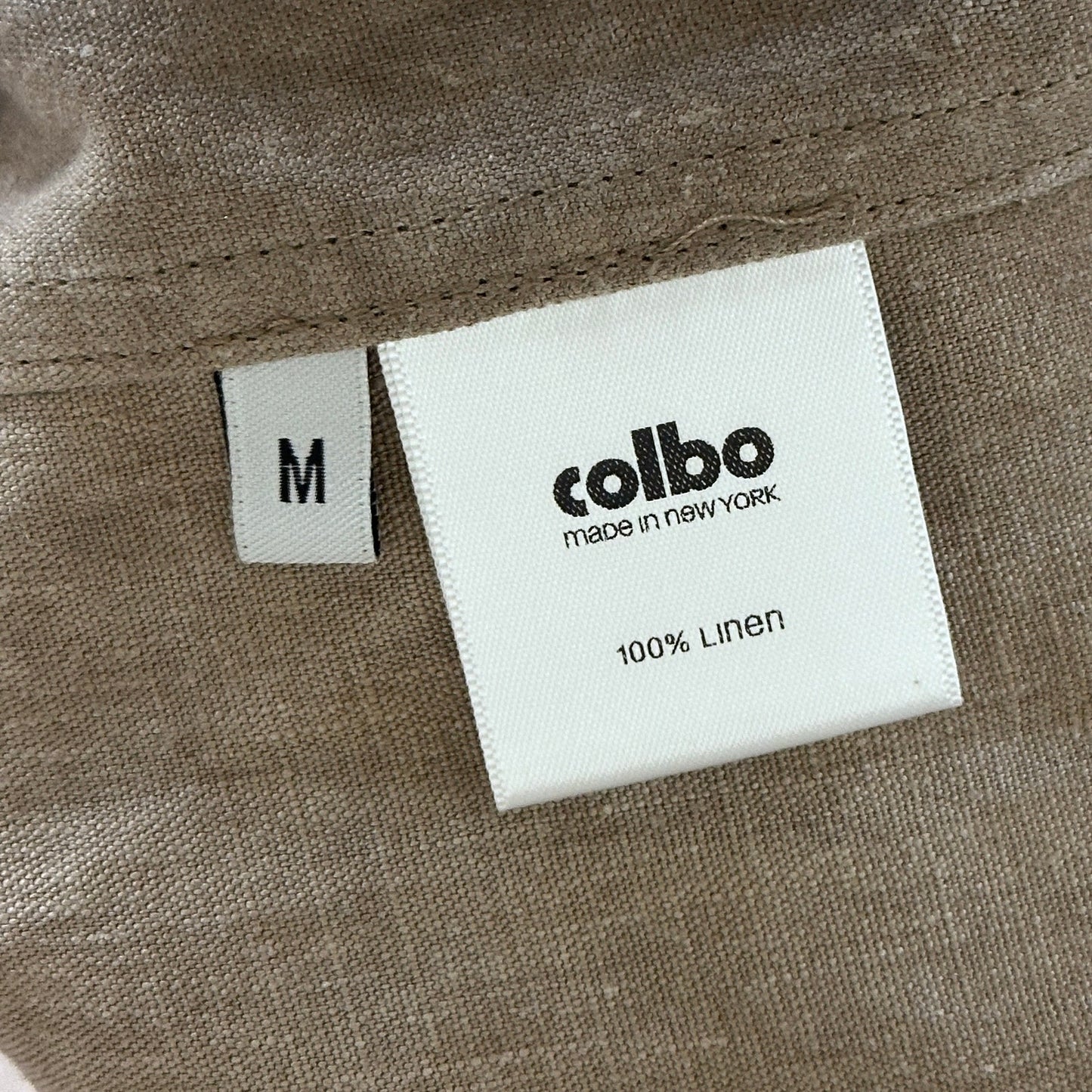 Colbo NYC Linen Greige Wash TK Shirt