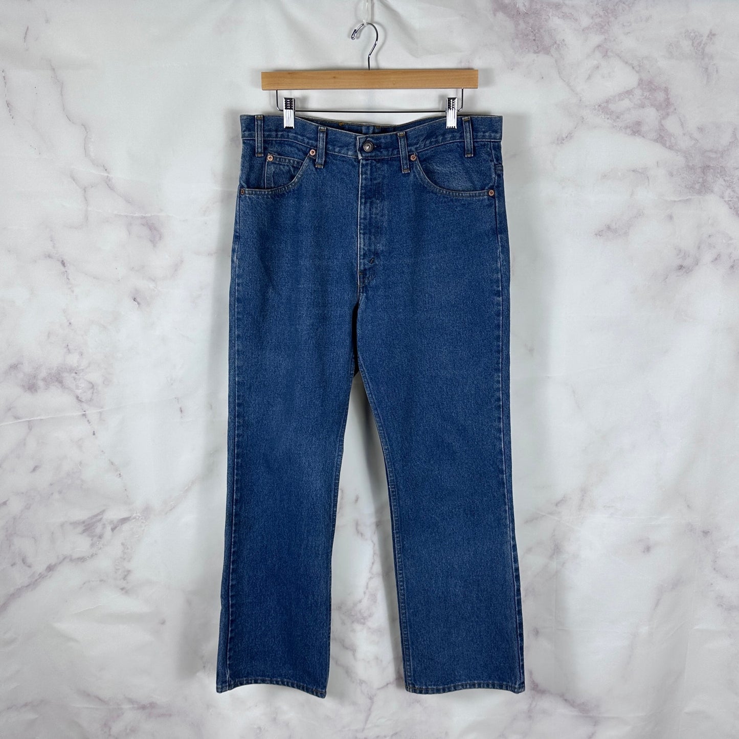 Vintage Levi's 80s Orange Tab Straight Denim