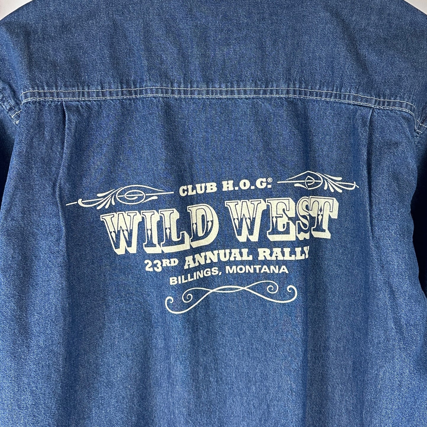 Harley-Davidson Wild West Rally Staff Button-Up Shirt