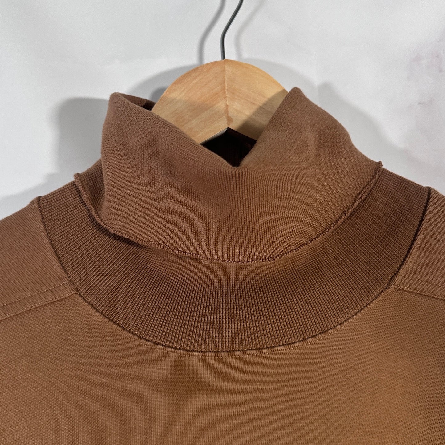 Rick Owens Gethsemane F/W21 Honey Turtleneck Longsleeve
