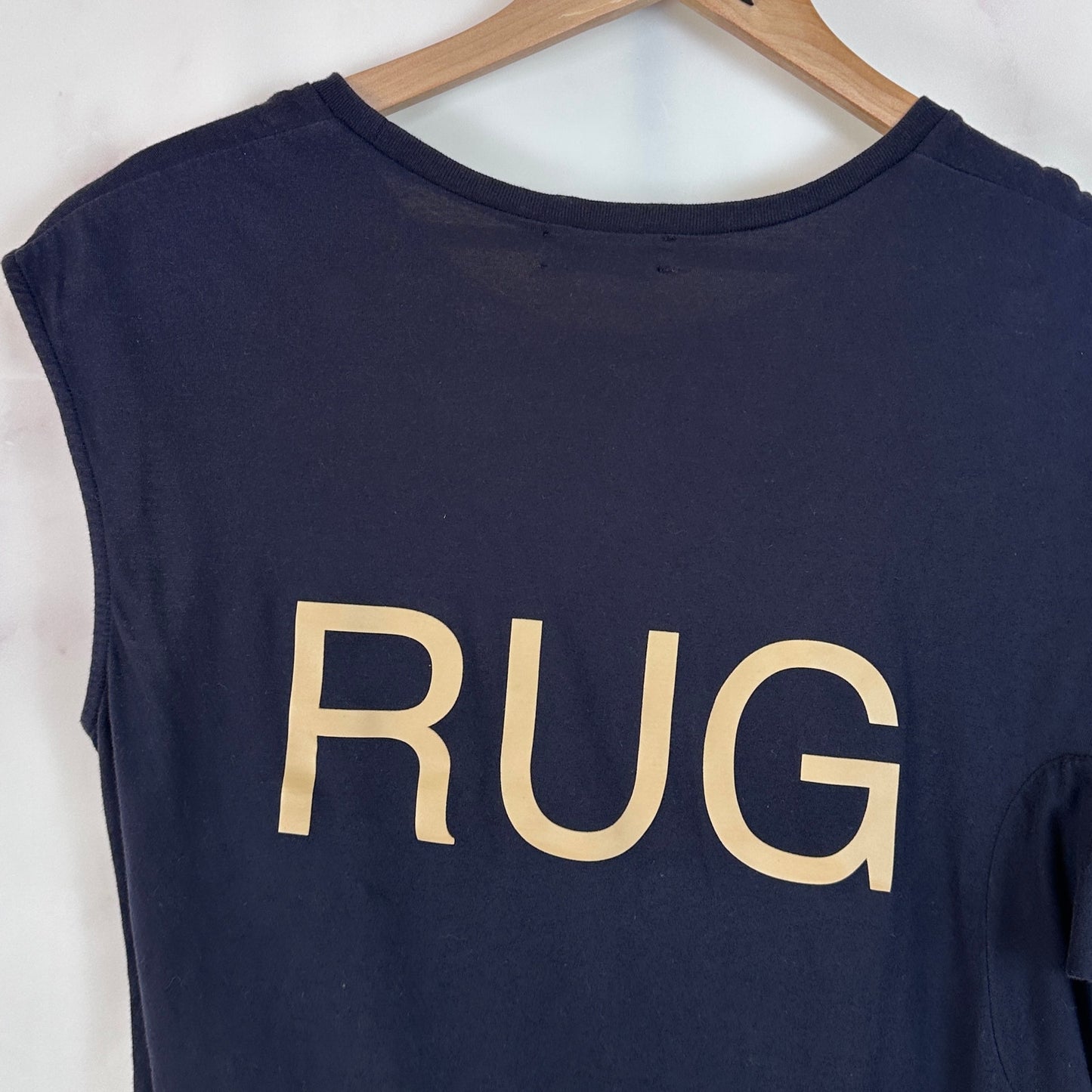 Undercover S/S15 'Mud Rug Navy Deformed Tee