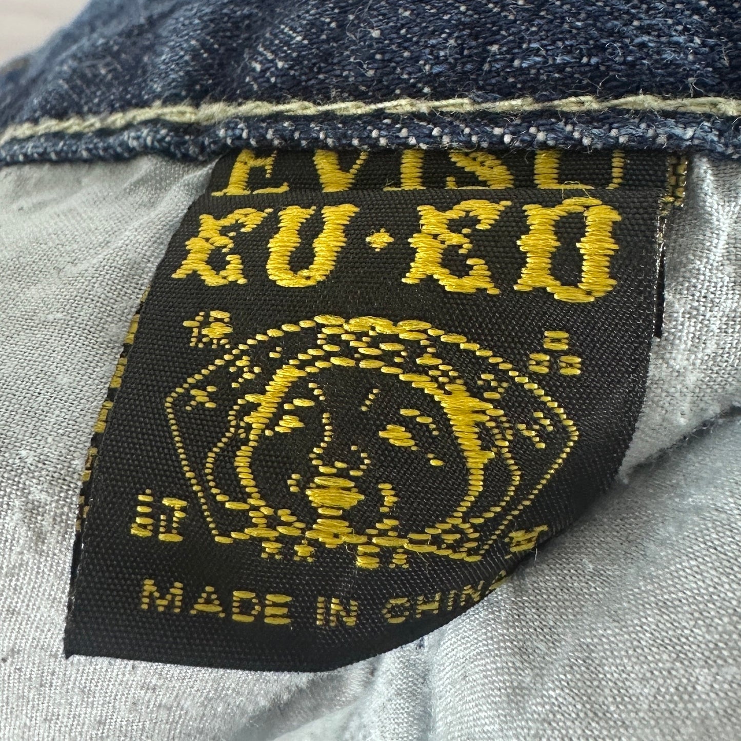 Evisu E.U. Straight Blue Denim