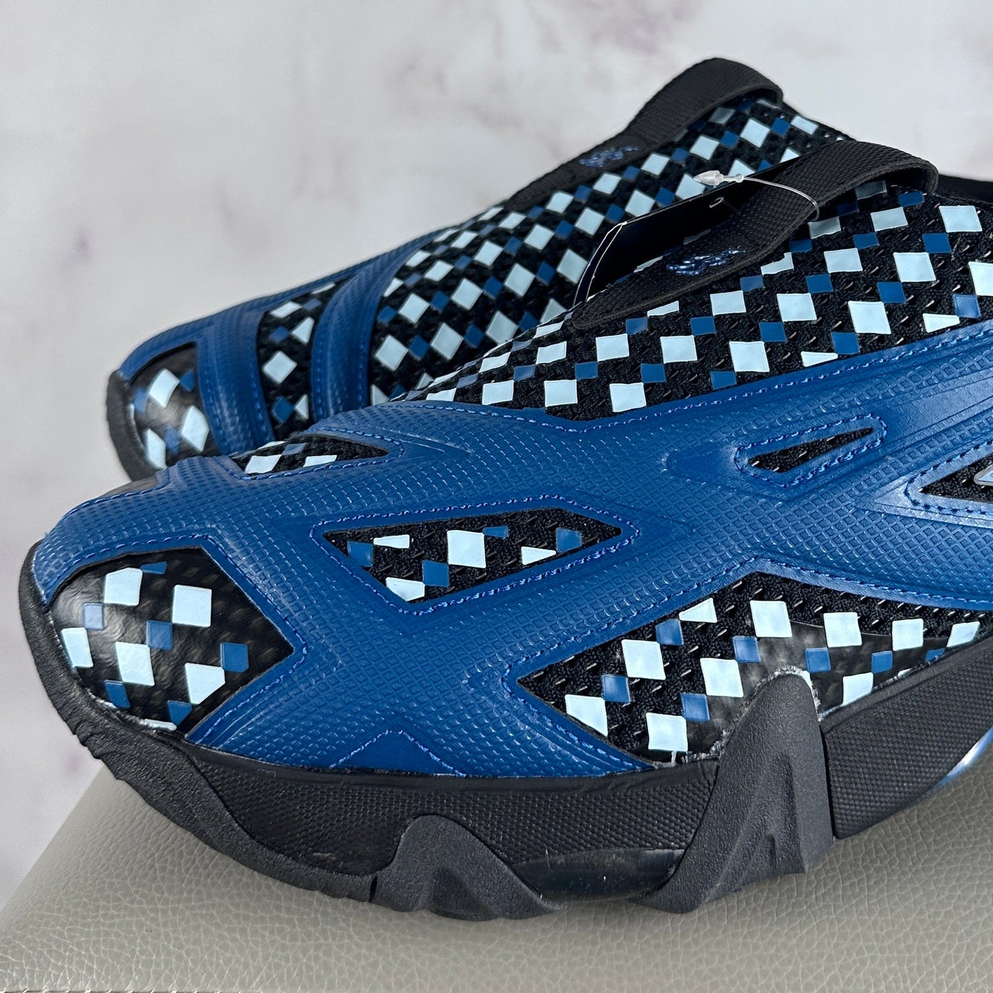 ASICS Kiko Kostadinov Novalis Gel-Styrax Graphite Grey Teal Mule Sneaker