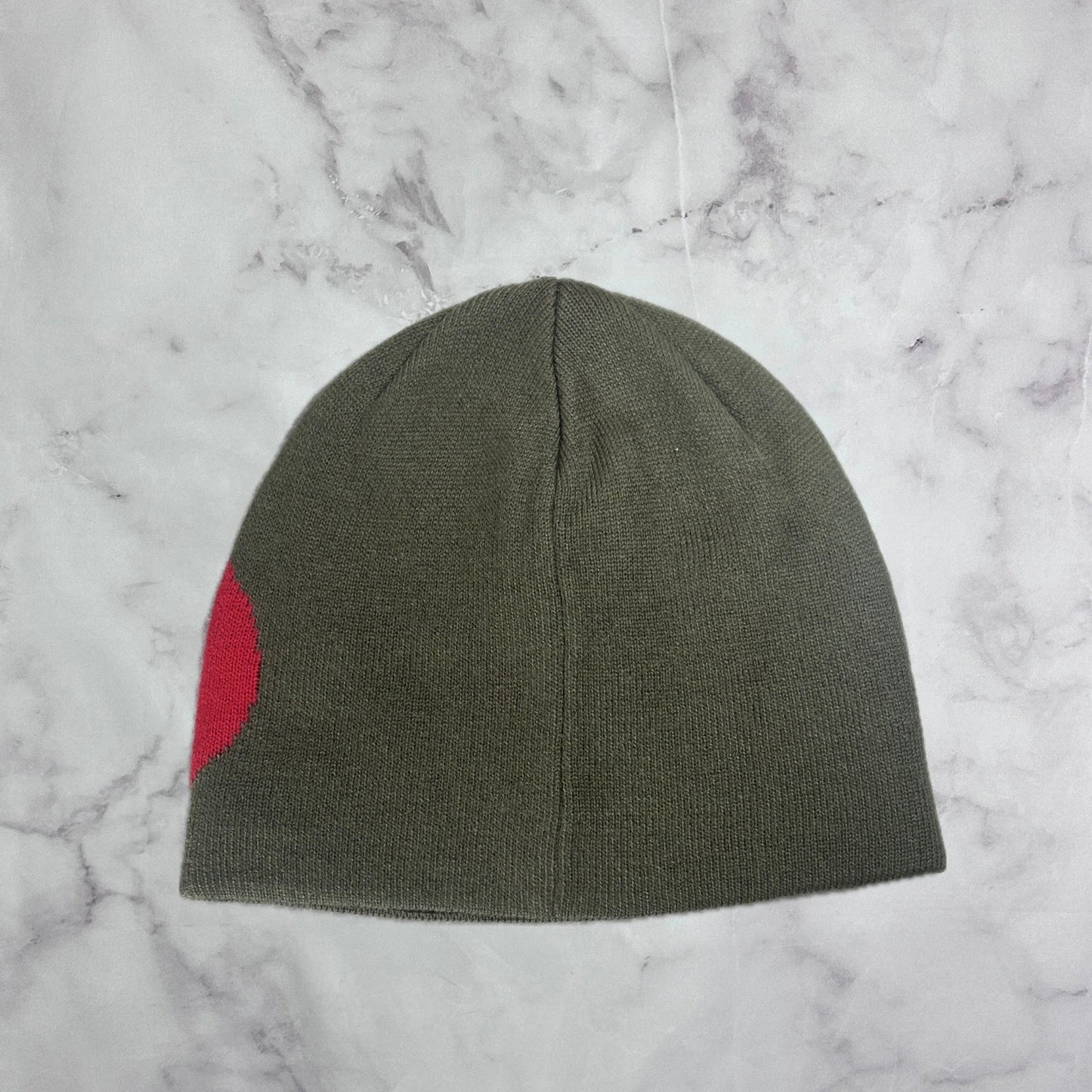 Old Man Alan oMA Green Japan Skully Beanie