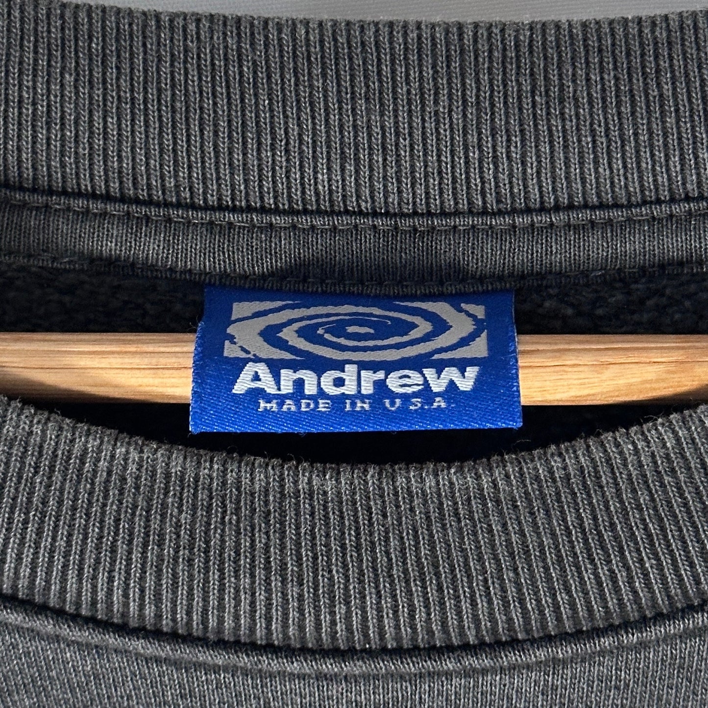 Andrew Miami Grey Crewneck Sweatshirt