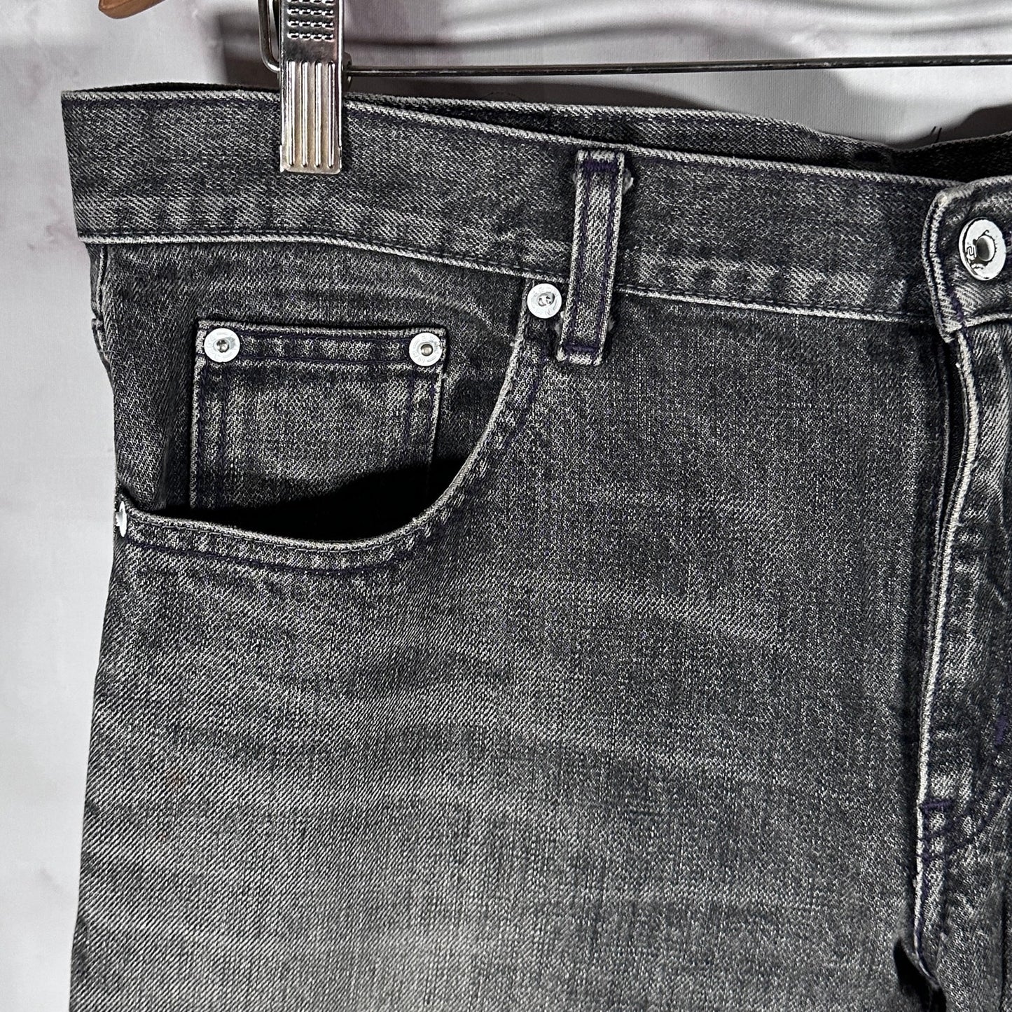 Neighborhood ‘03 SP Narrow Grey Cargo Denim
