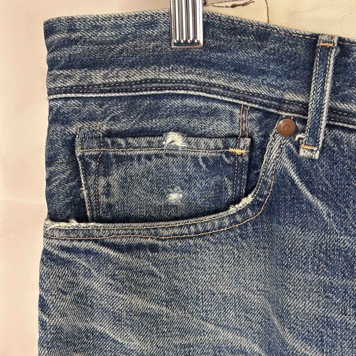 Levi’s Made & Crafted Taper Denim Blue Jeans