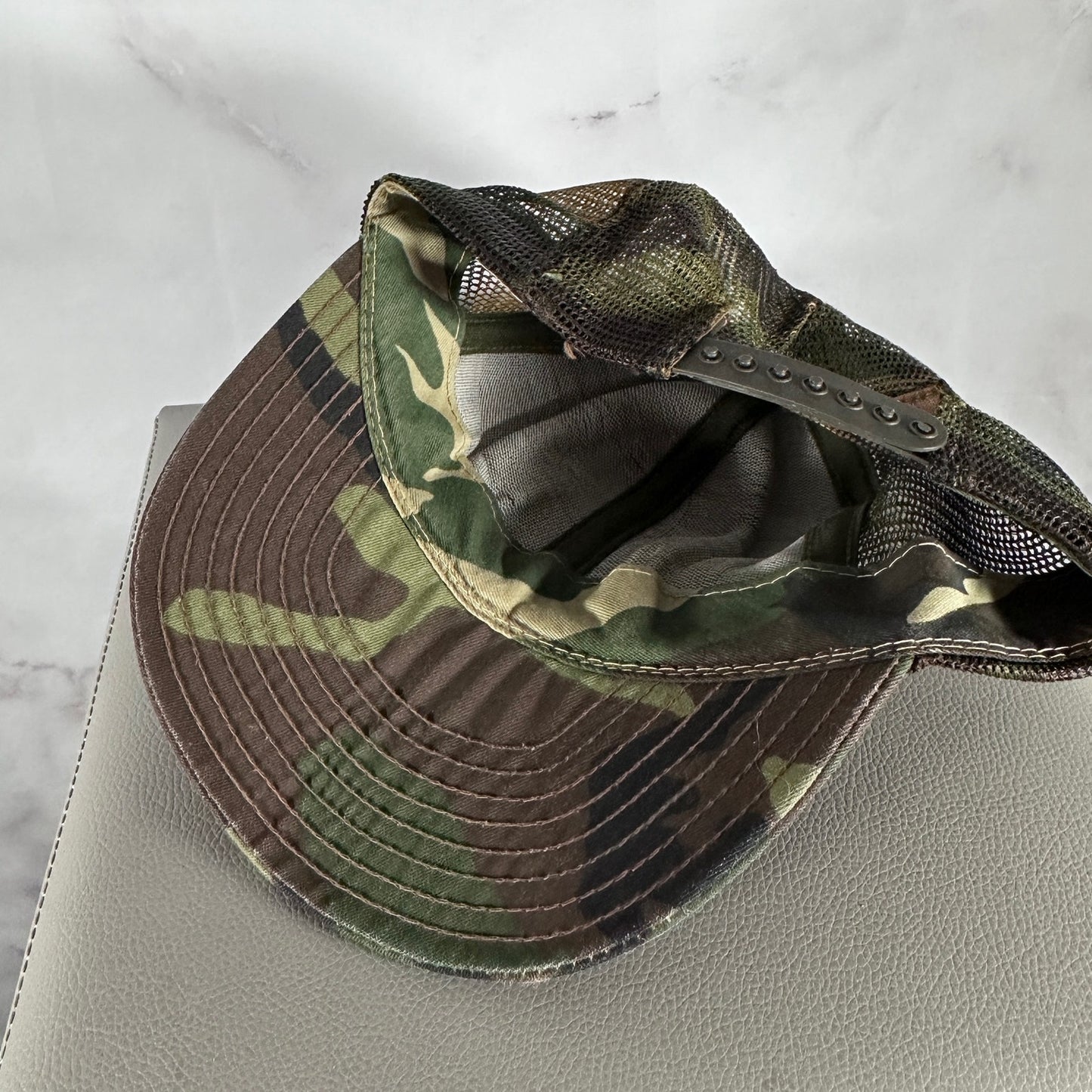 Vintage Camo Mesh SnapBack